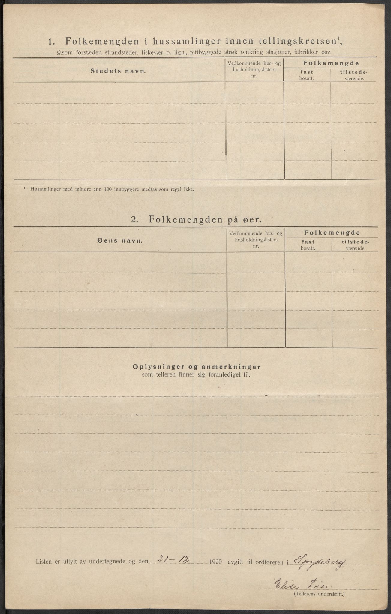 SAO, 1920 census for Spydeberg, 1920, p. 27