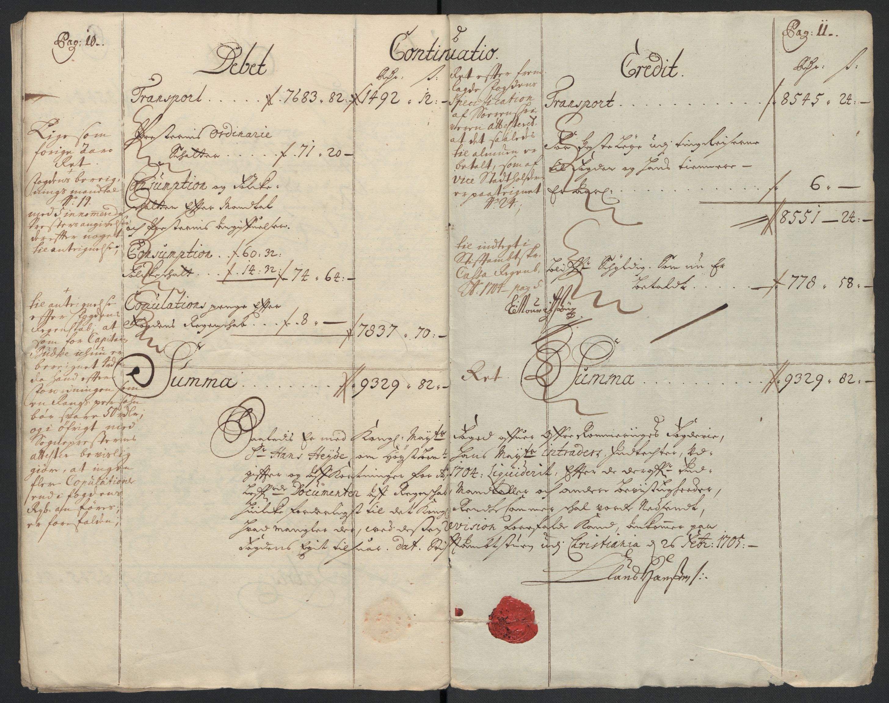 Rentekammeret inntil 1814, Reviderte regnskaper, Fogderegnskap, RA/EA-4092/R12/L0717: Fogderegnskap Øvre Romerike, 1704-1705, p. 17
