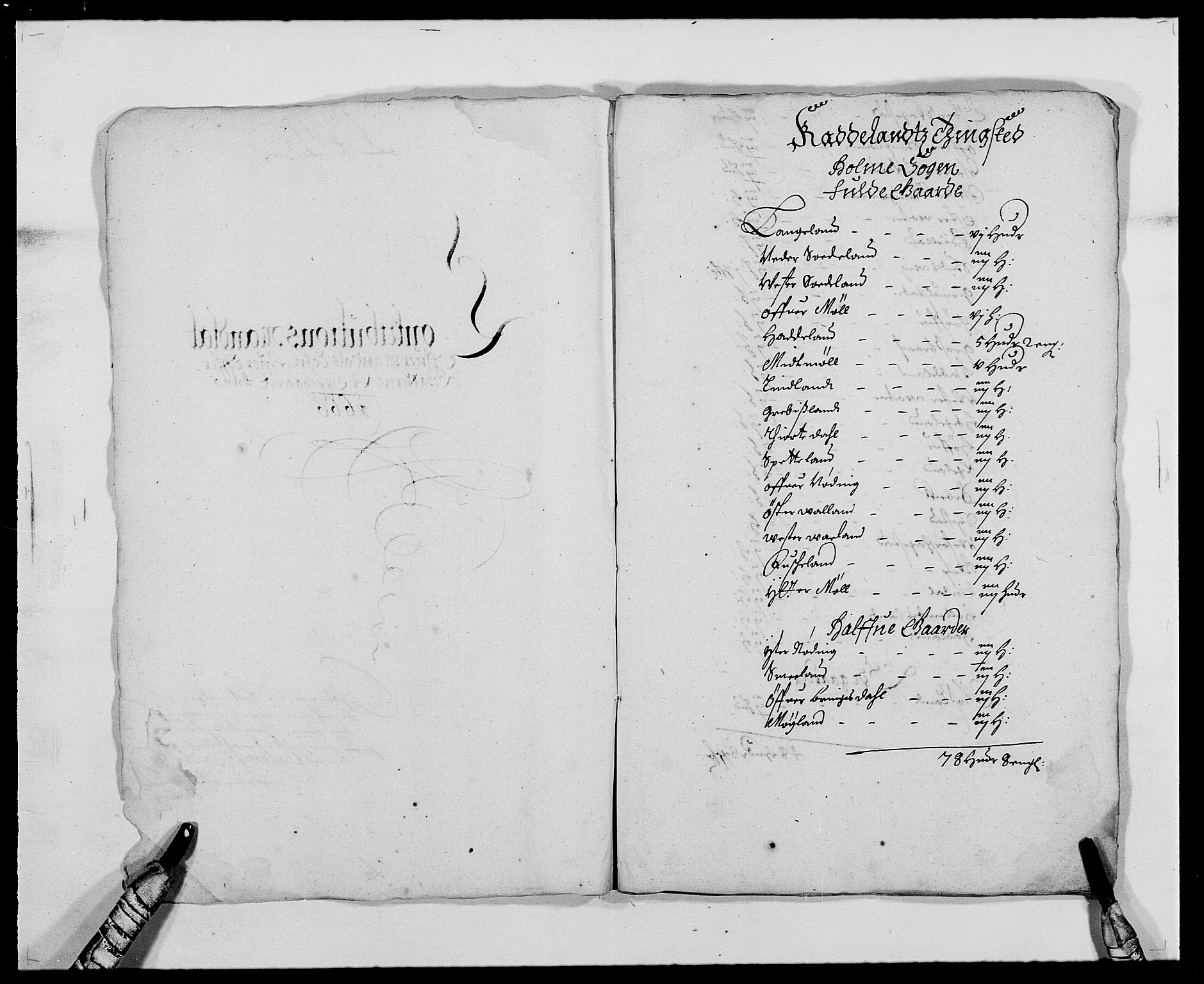 Rentekammeret inntil 1814, Reviderte regnskaper, Fogderegnskap, RA/EA-4092/R42/L2537: Mandal fogderi, 1664-1666, p. 210