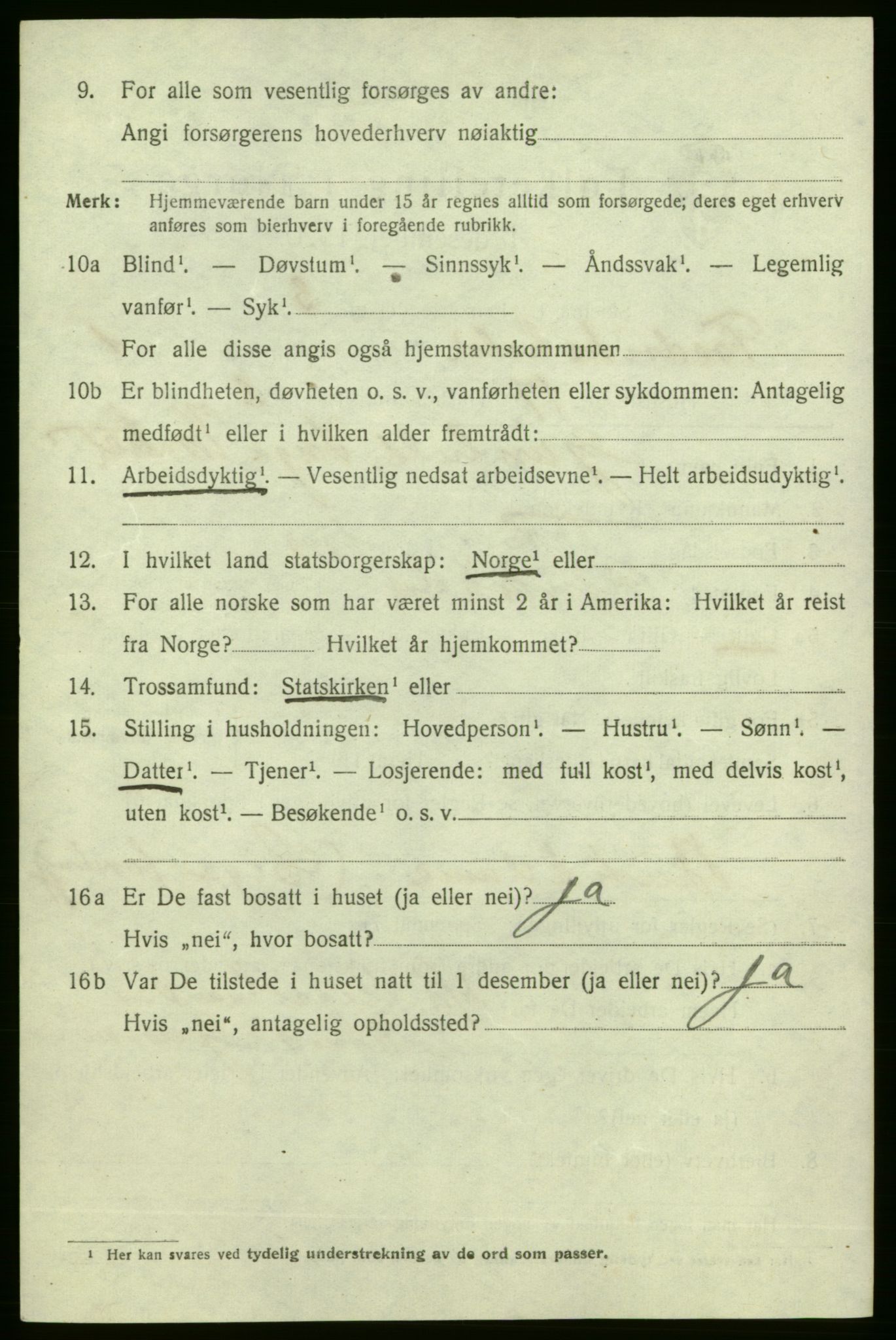 SAO, 1920 census for Fredrikshald, 1920, p. 8335
