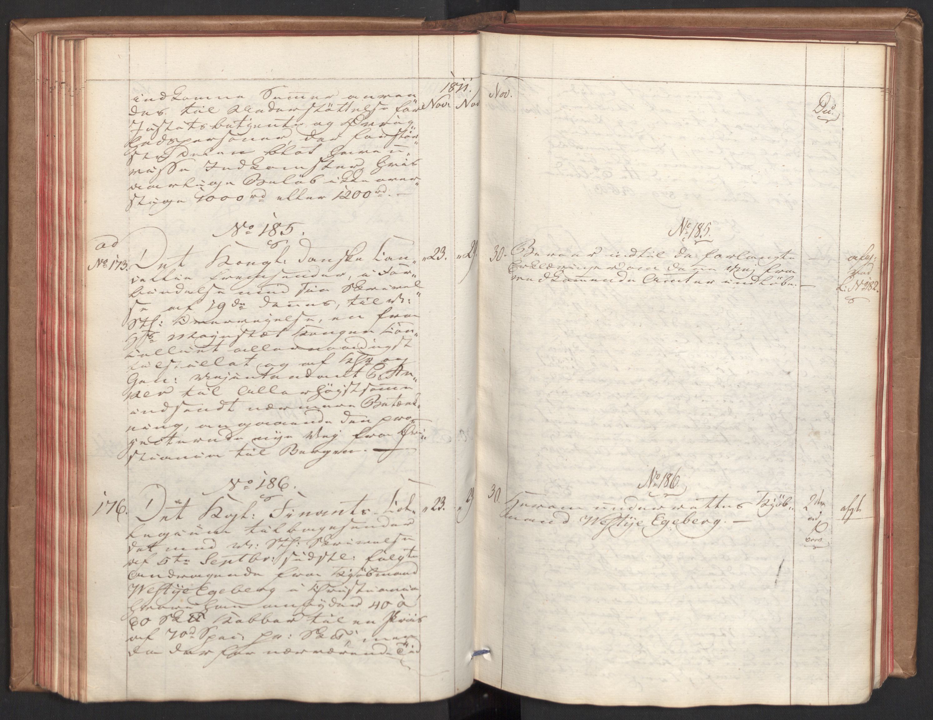 Stattholderembetet 1810-1814, 2. kontor (Kontor B), AV/RA-EA-5432/Aa/L0001: Kollegial referatprotokoll,  j.nr. 1-283,  l.nr. 1-327, 1810-1812, p. 103