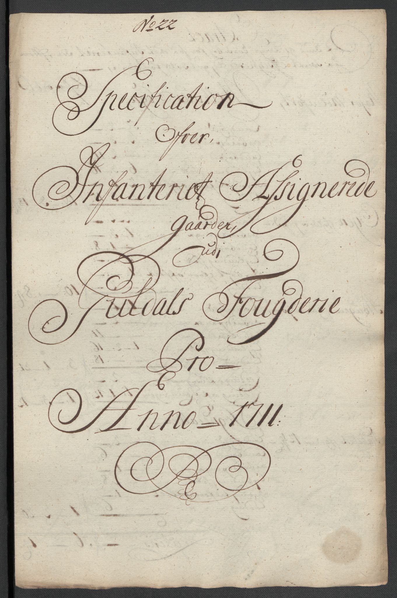 Rentekammeret inntil 1814, Reviderte regnskaper, Fogderegnskap, AV/RA-EA-4092/R60/L3962: Fogderegnskap Orkdal og Gauldal, 1711, p. 298