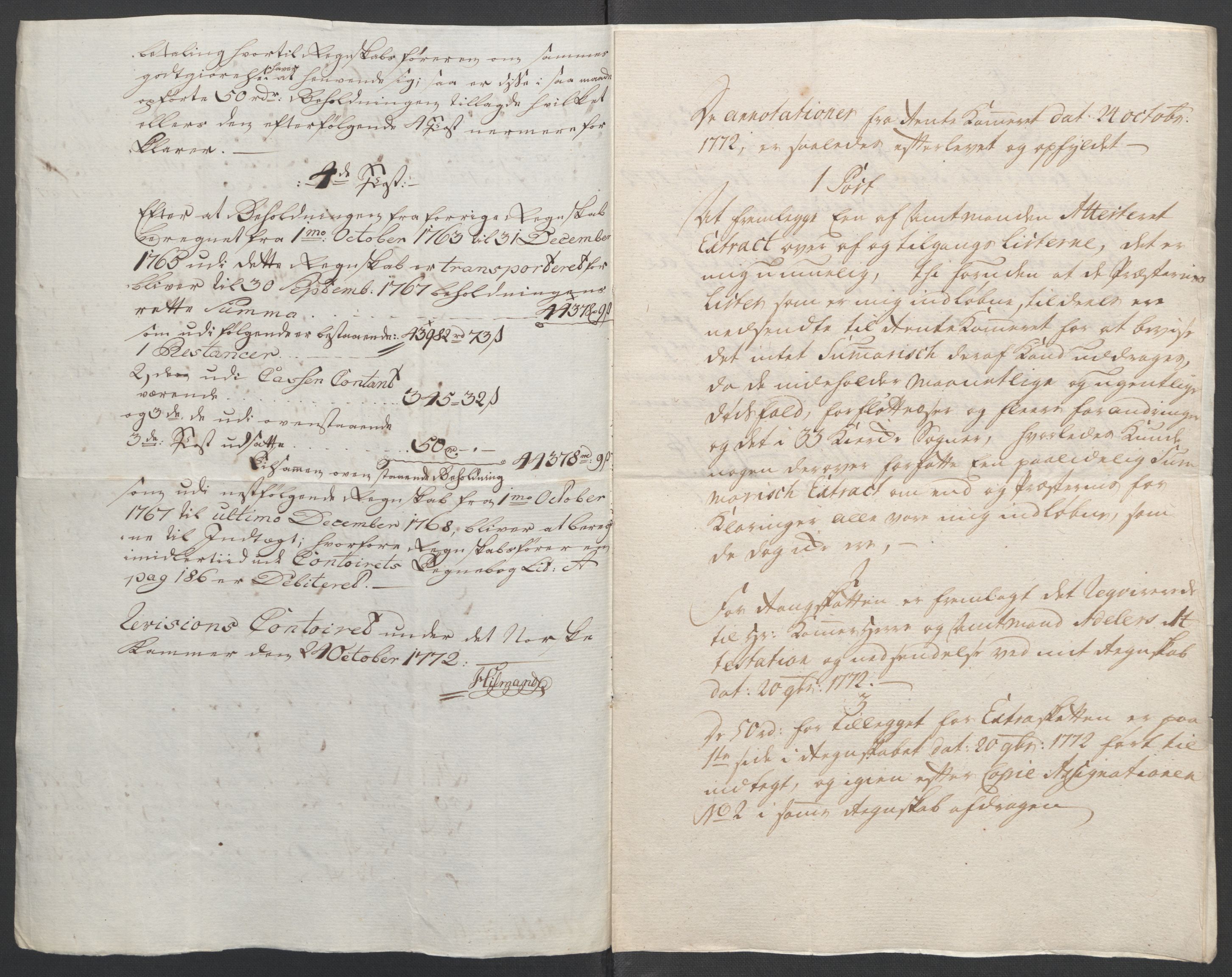 Rentekammeret inntil 1814, Reviderte regnskaper, Fogderegnskap, RA/EA-4092/R45/L2704: Ekstraskatten Lista og Mandal, 1762-1768, p. 233