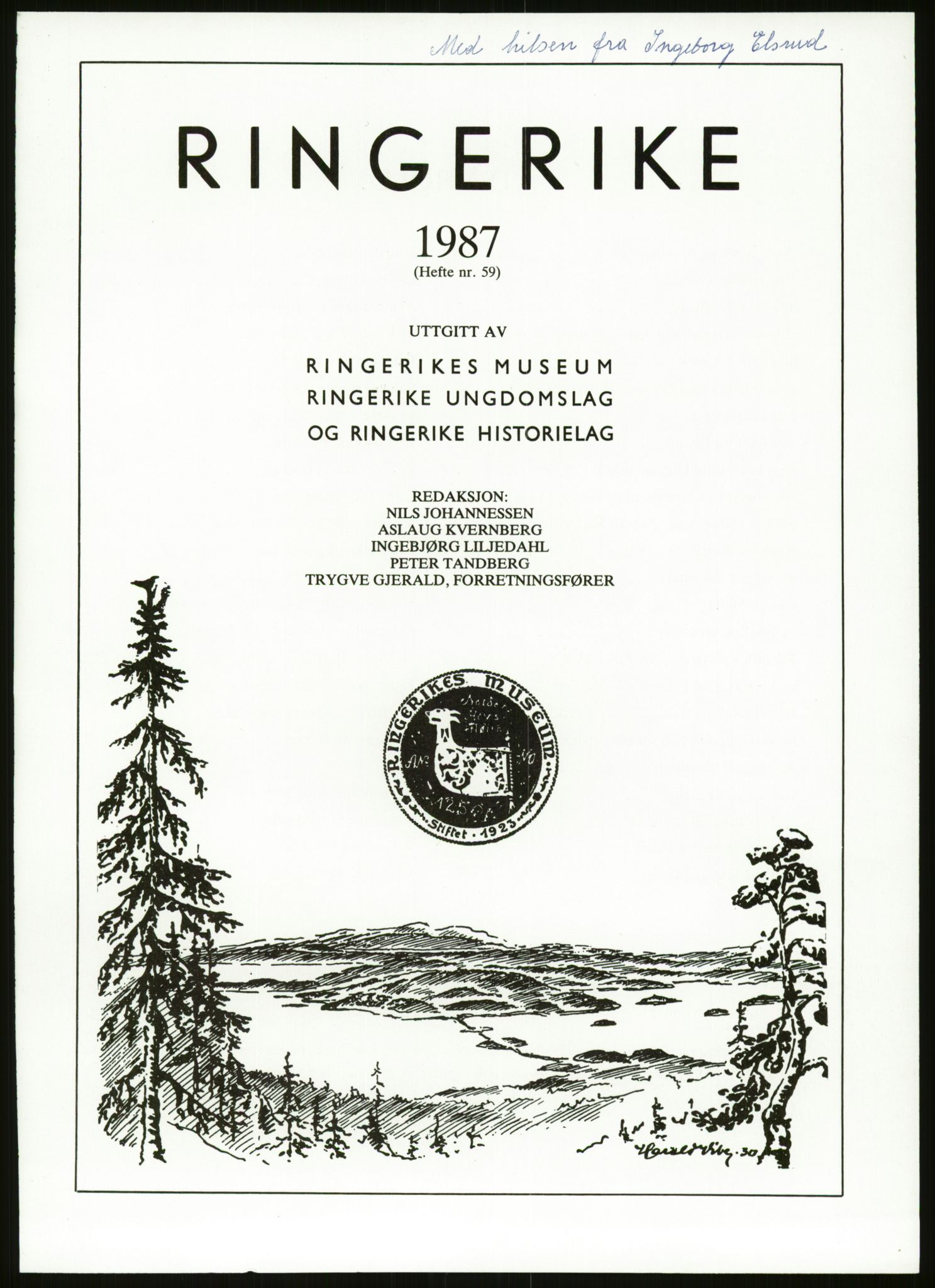 Samlinger til kildeutgivelse, Amerikabrevene, AV/RA-EA-4057/F/L0018: Innlån fra Buskerud: Elsrud, 1838-1914, p. 9