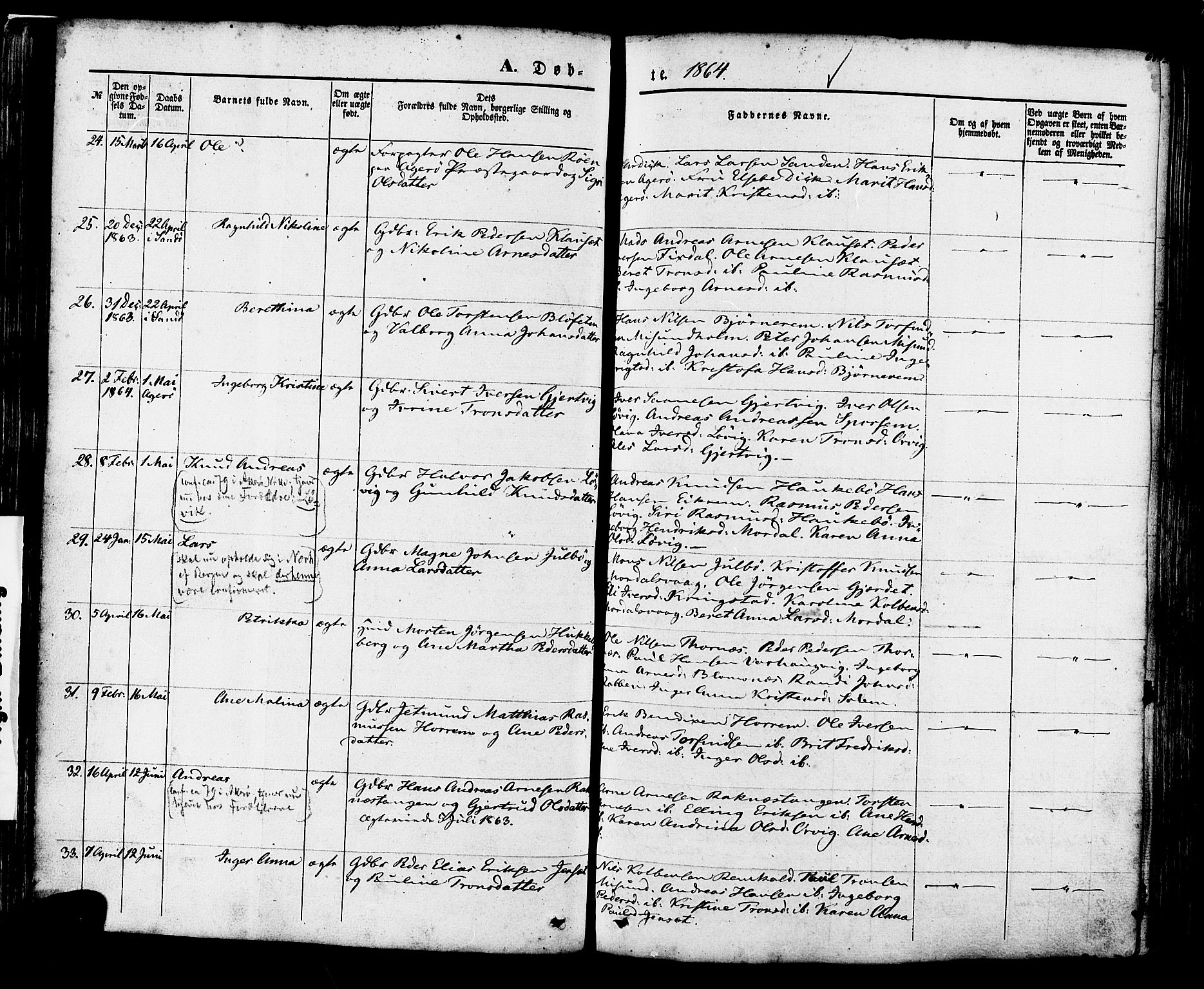 Ministerialprotokoller, klokkerbøker og fødselsregistre - Møre og Romsdal, AV/SAT-A-1454/560/L0719: Parish register (official) no. 560A03, 1845-1872, p. 68