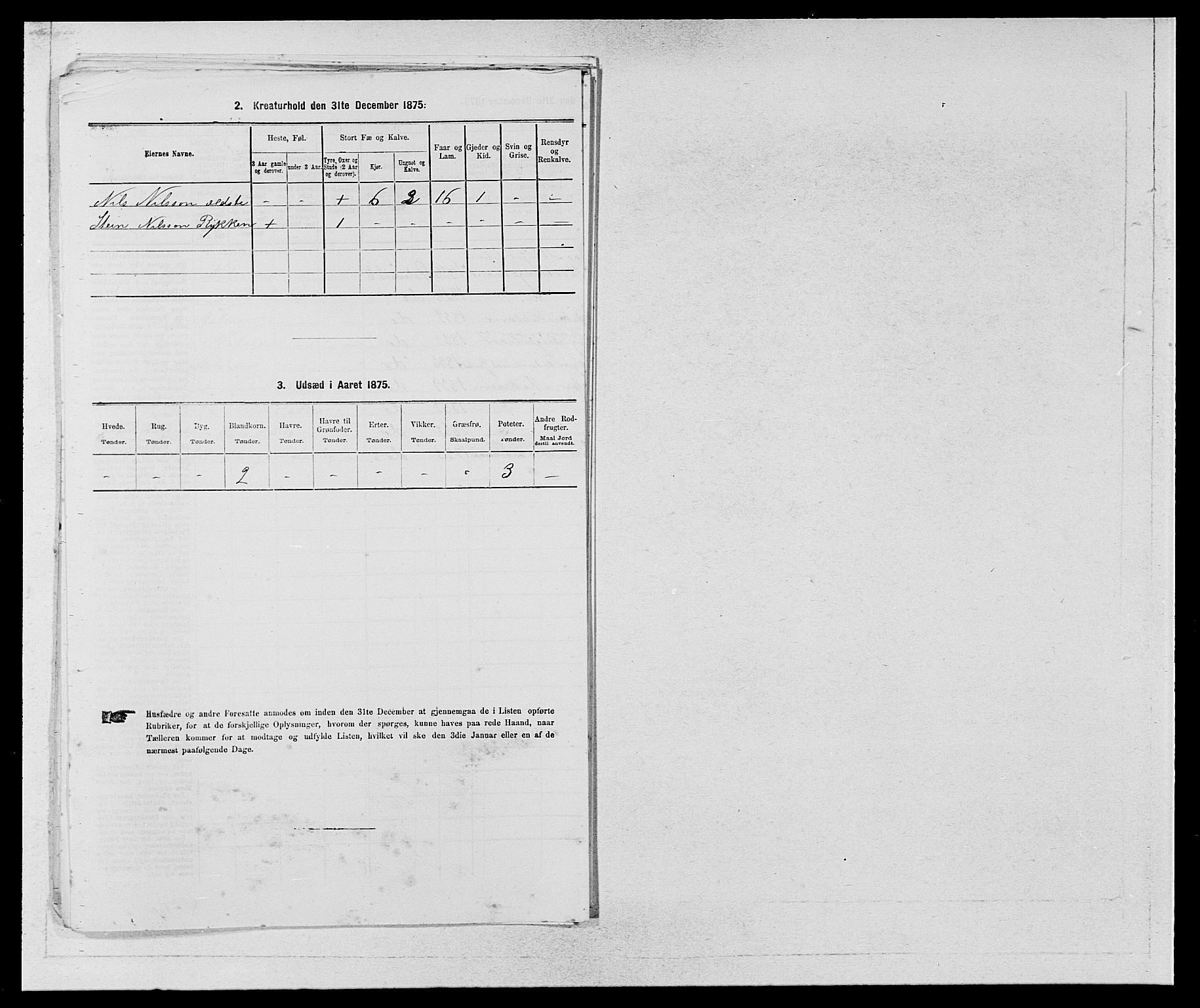 SAB, 1875 census for 1238P Vikør, 1875, p. 868