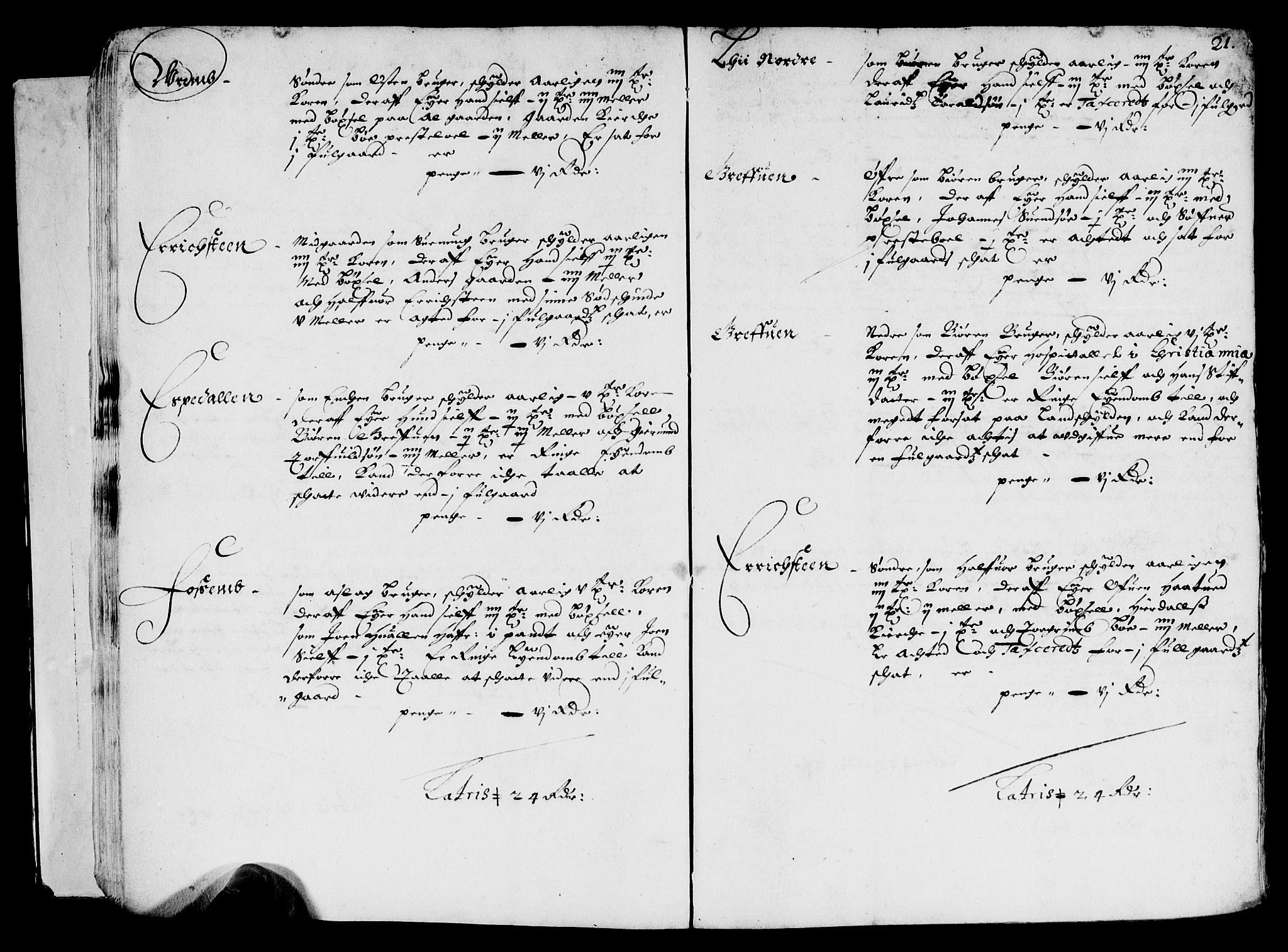 Rentekammeret inntil 1814, Reviderte regnskaper, Lensregnskaper, AV/RA-EA-5023/R/Rb/Rbp/L0044: Bratsberg len, 1657-1658