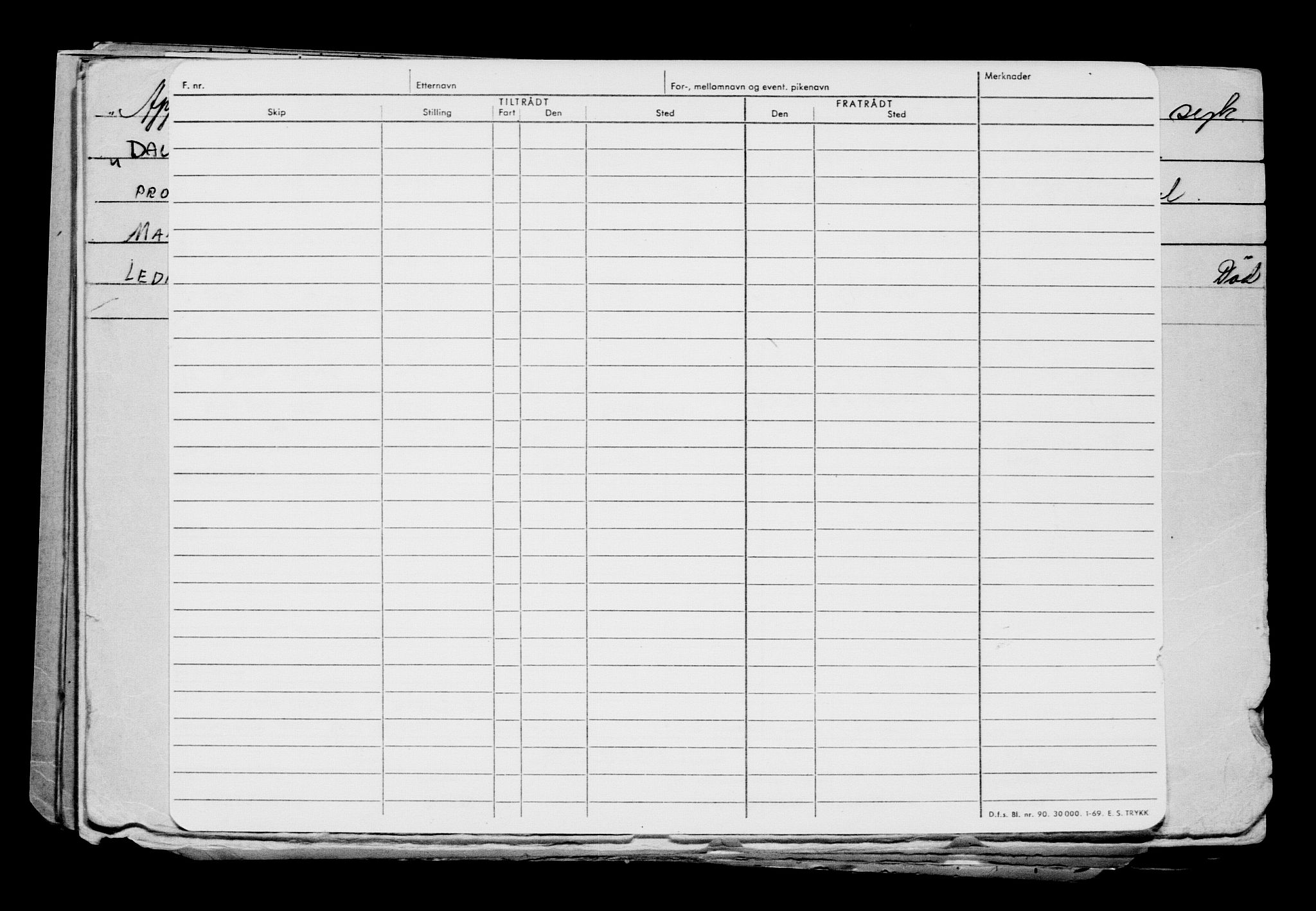 Direktoratet for sjømenn, AV/RA-S-3545/G/Gb/L0218: Hovedkort, 1923, p. 15