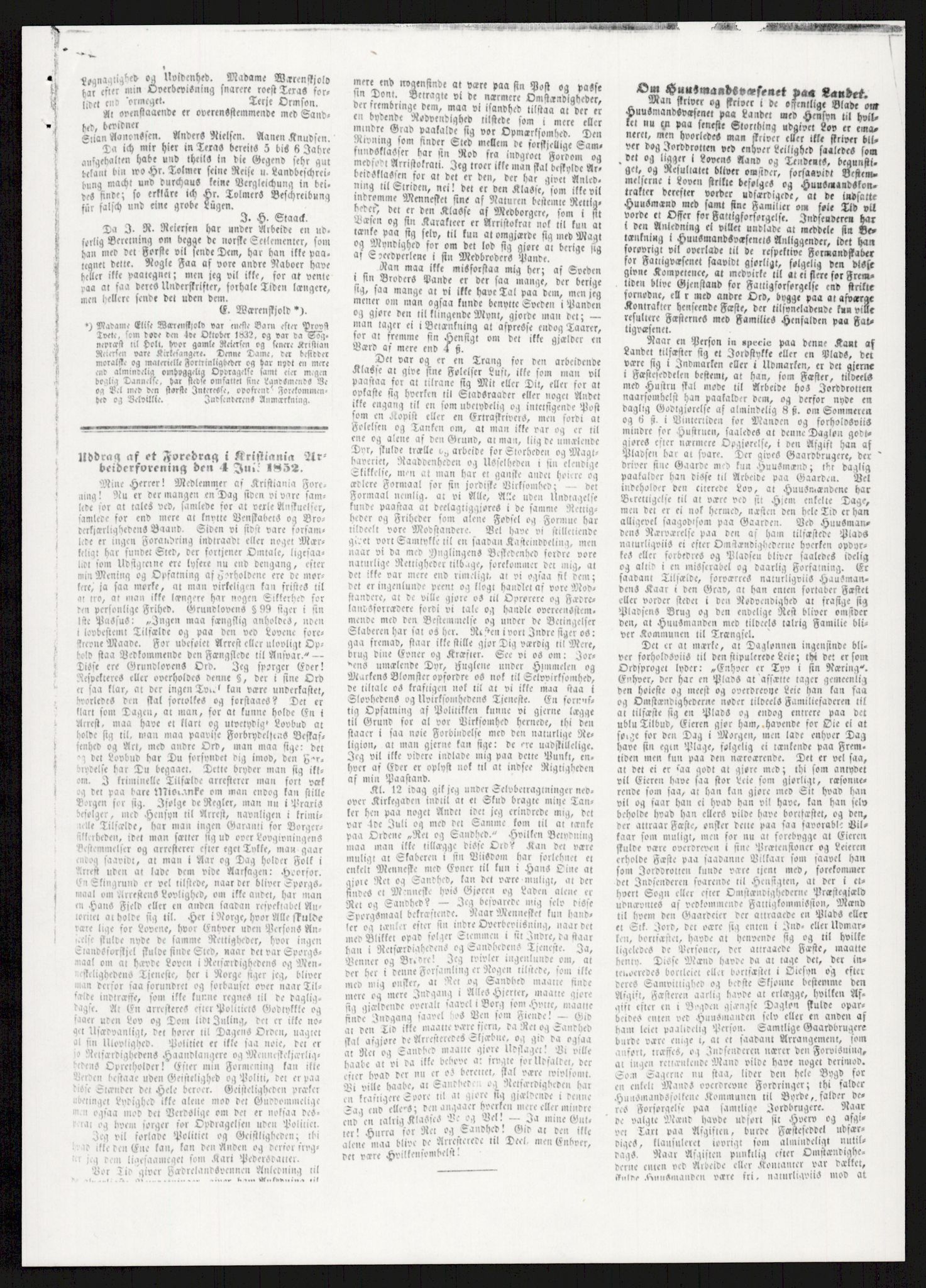 Samlinger til kildeutgivelse, Amerikabrevene, AV/RA-EA-4057/F/L0007: Innlån fra Hedmark: Berg - Furusetbrevene, 1838-1914, p. 219