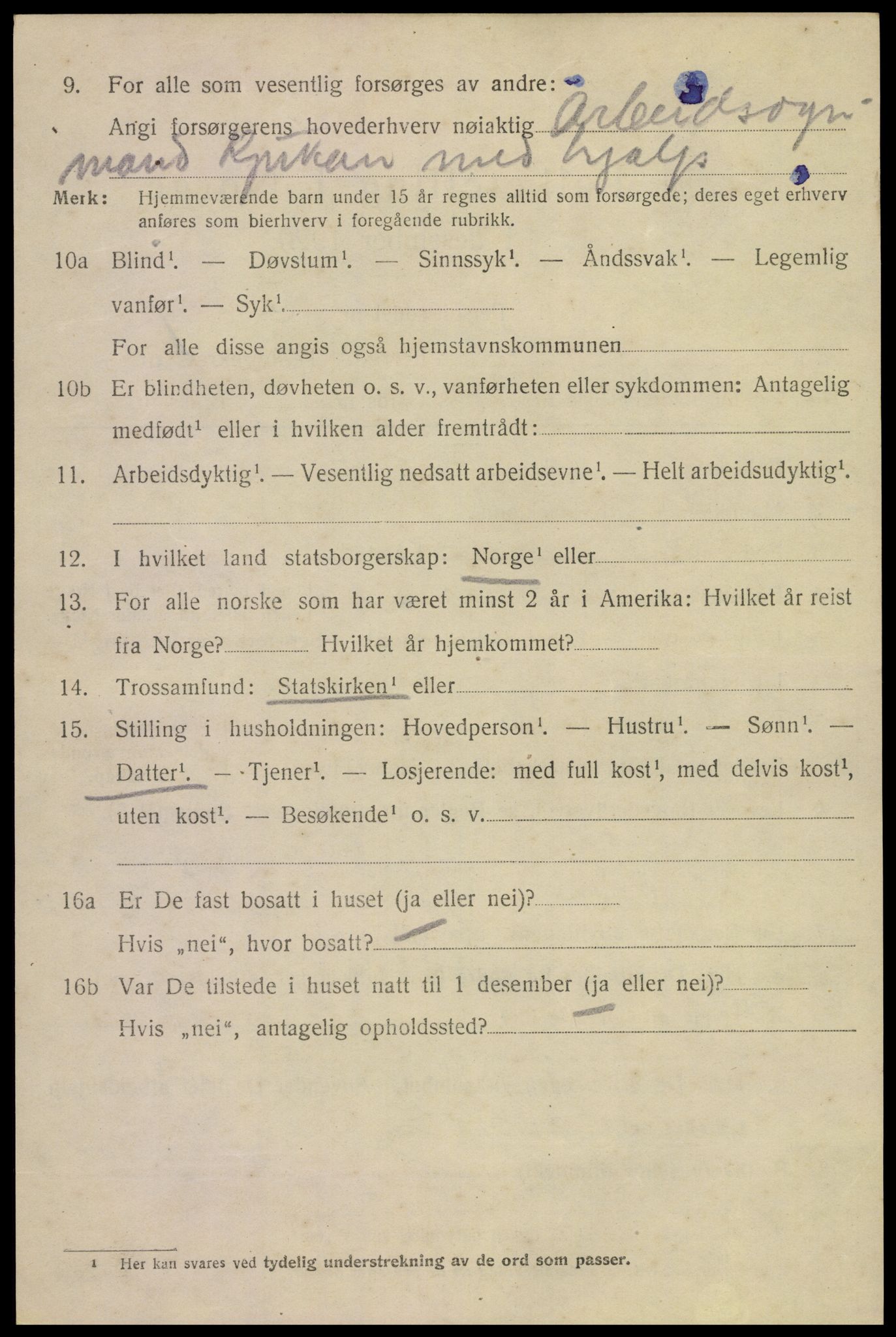 SAKO, 1920 census for Tinn, 1920, p. 17701