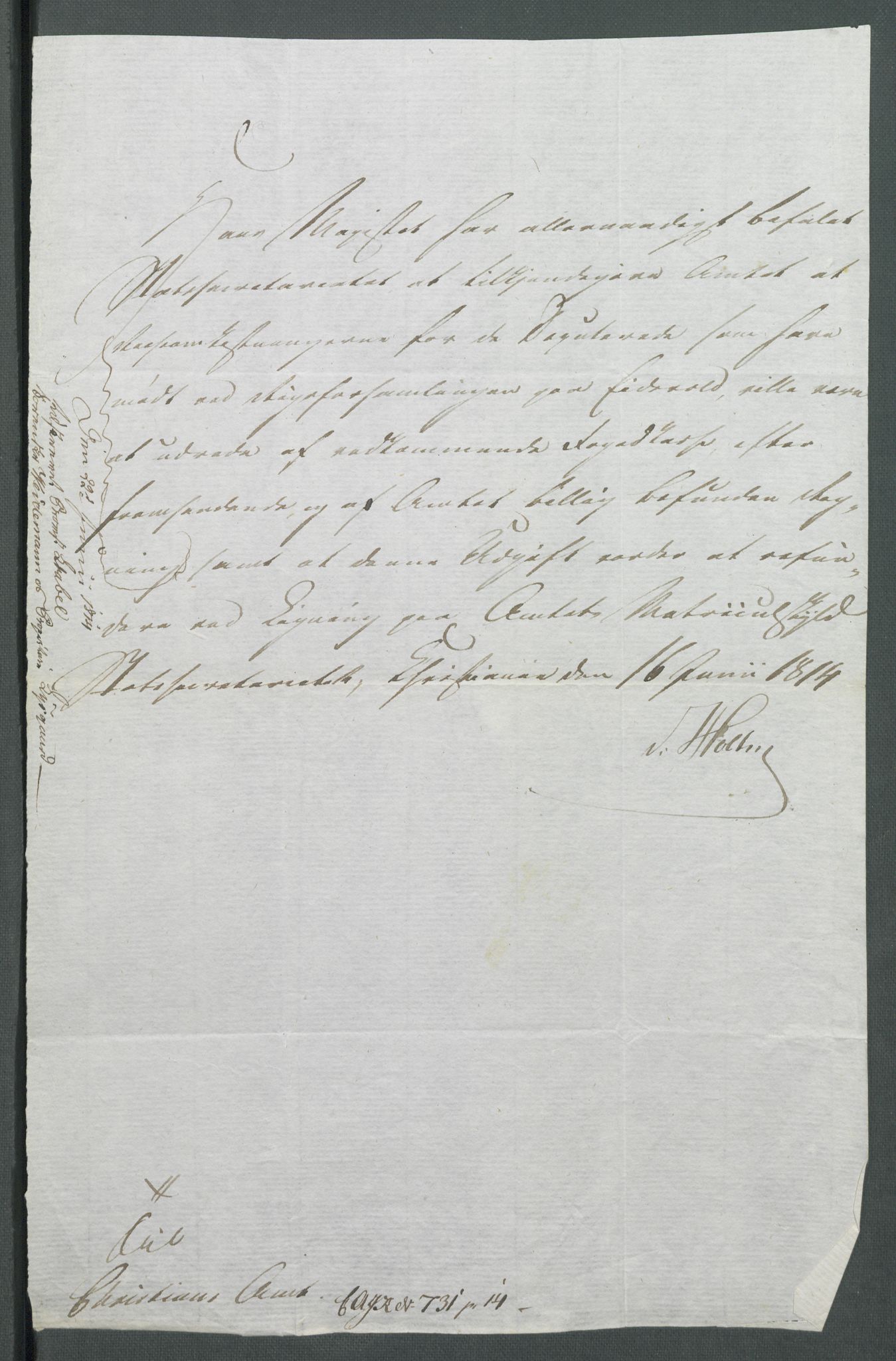 5. departement for finans-, handels- og tollfaget, AV/RA-S-3893/C/Cb/L0014: Regninger fra Riksforsamlingens deputerede, 1814, p. 72