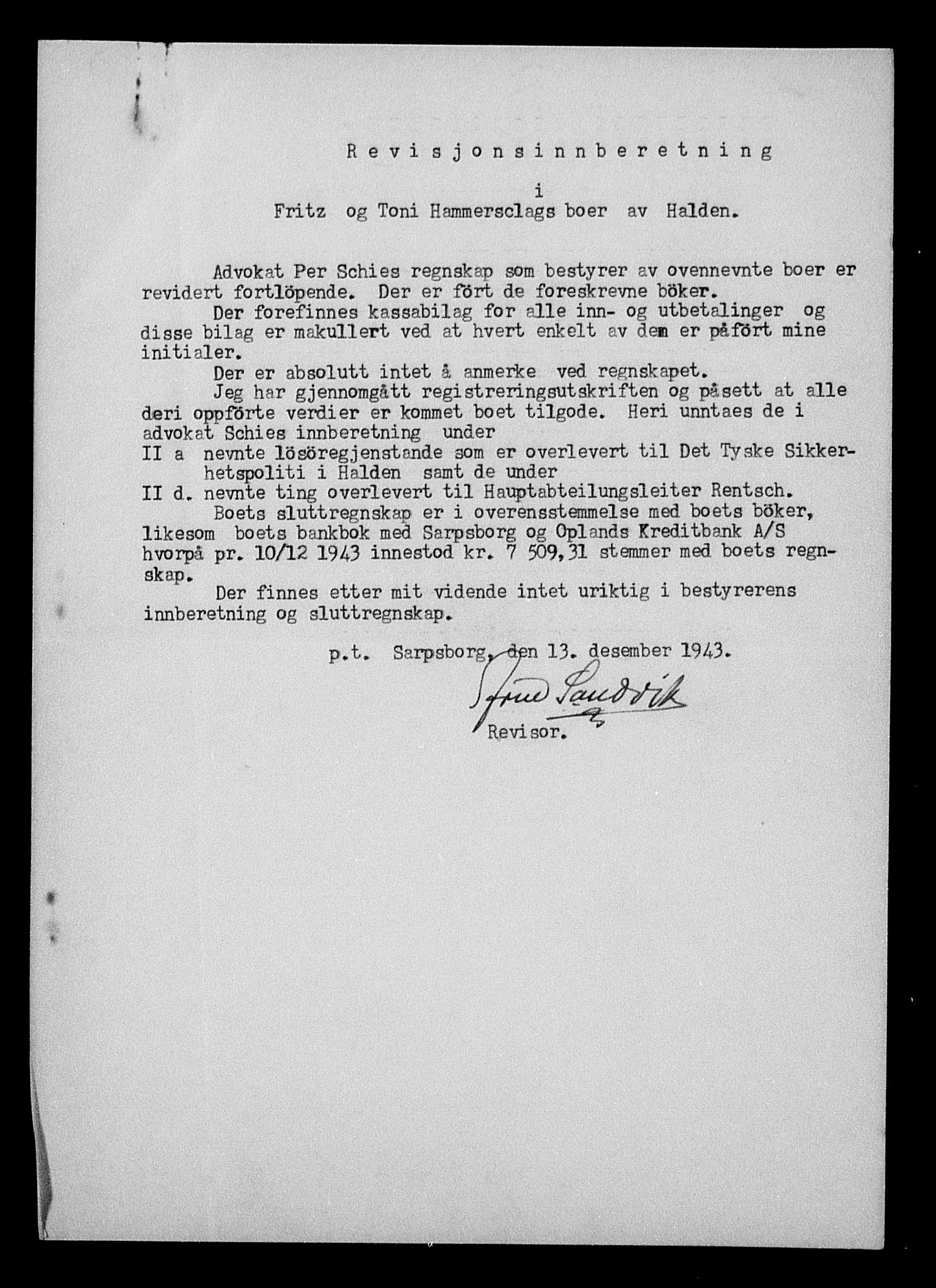 Justisdepartementet, Tilbakeføringskontoret for inndratte formuer, AV/RA-S-1564/H/Hc/Hcd/L0998: --, 1945-1947, p. 128