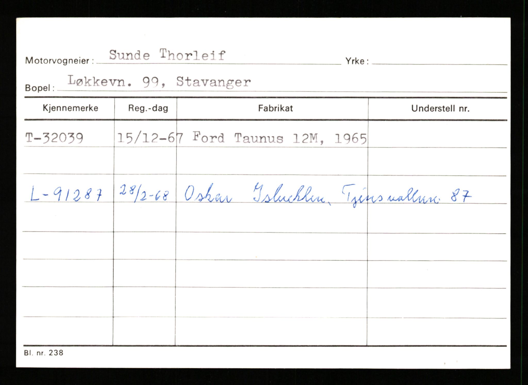 Stavanger trafikkstasjon, AV/SAST-A-101942/0/G/L0005: Registreringsnummer: 23000 - 34245, 1930-1971, p. 2776