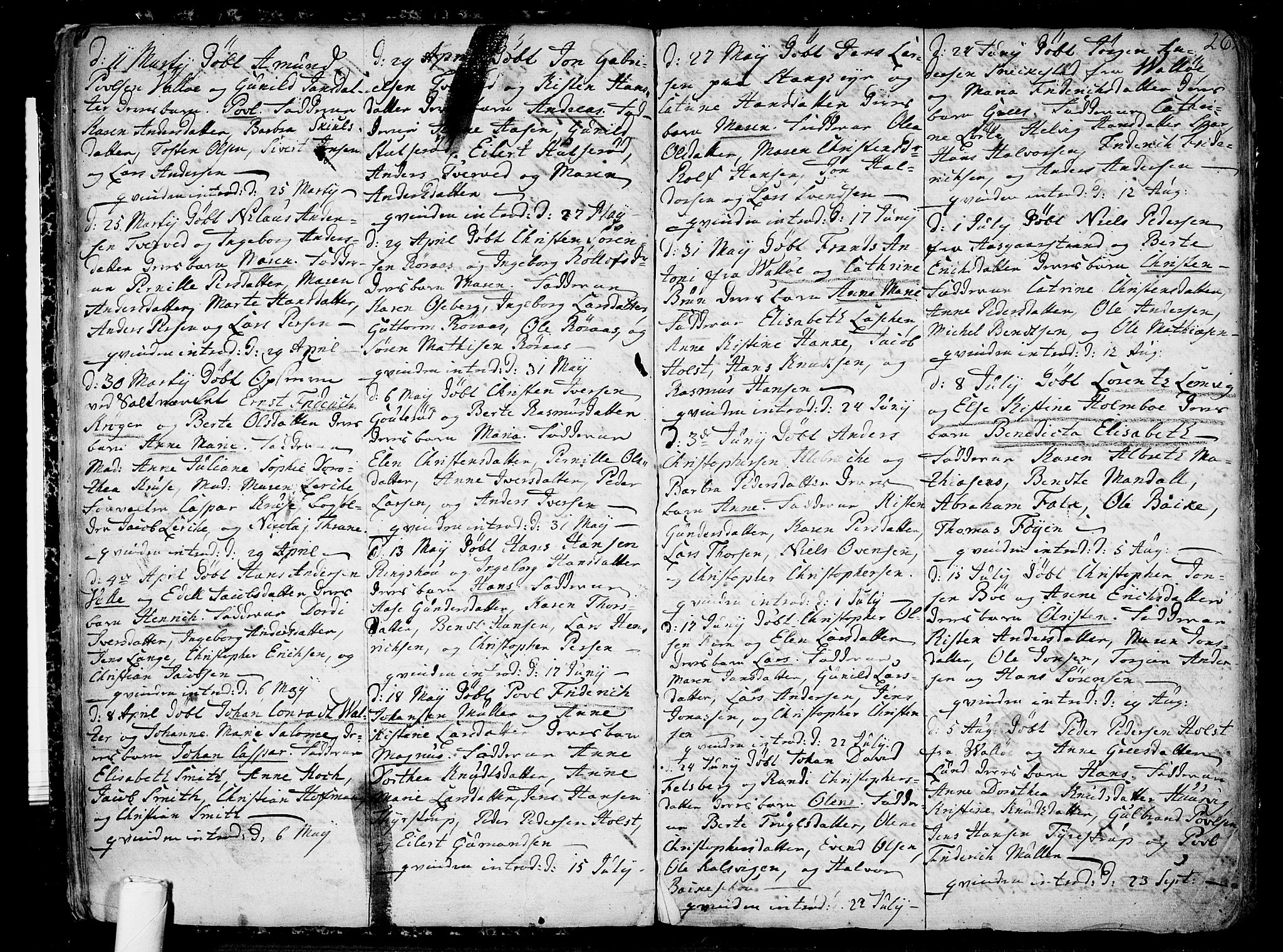 Sem kirkebøker, SAKO/A-5/F/Fb/L0002: Parish register (official) no. II 2, 1764-1792, p. 26