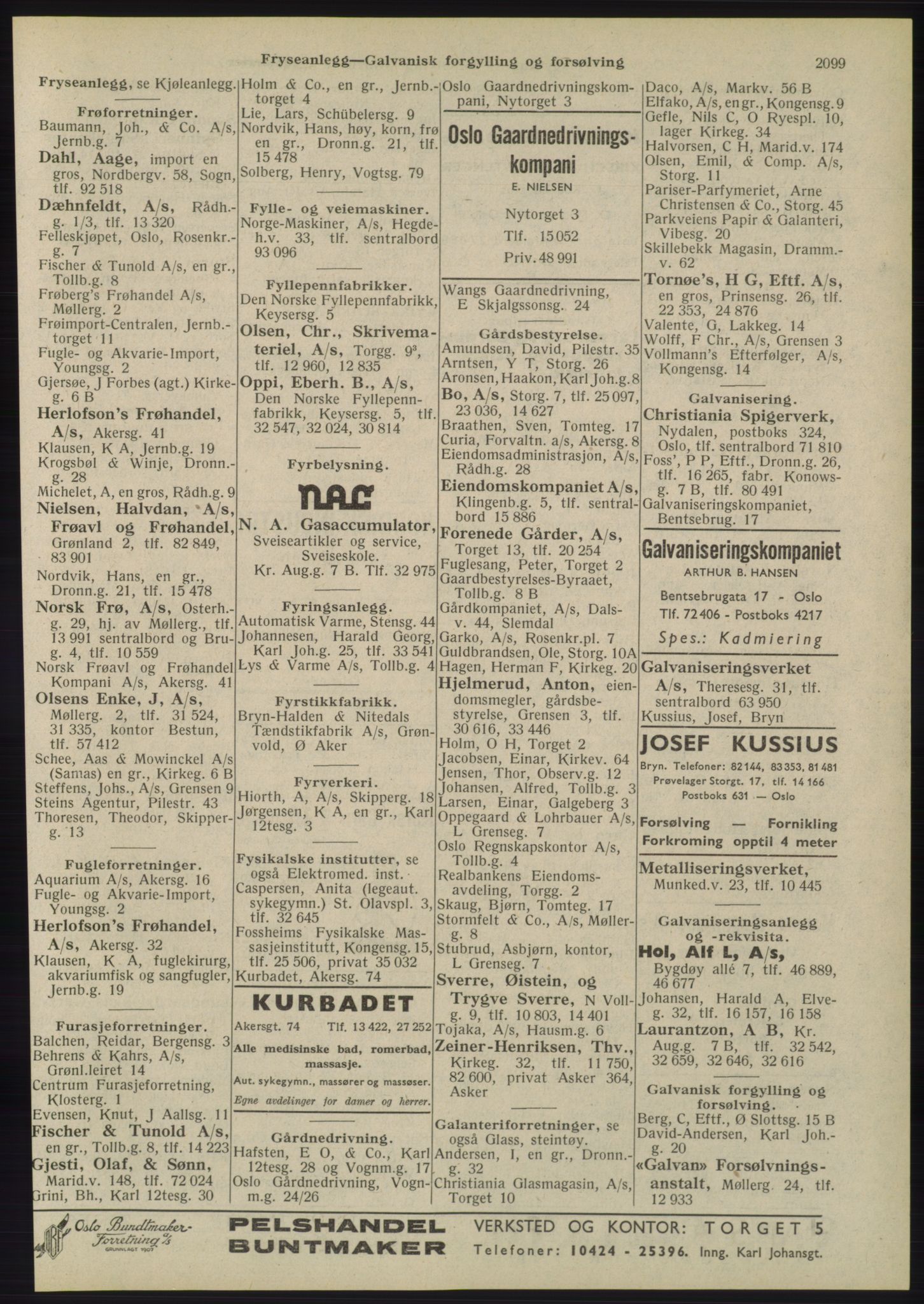 Kristiania/Oslo adressebok, PUBL/-, 1945, p. 2015