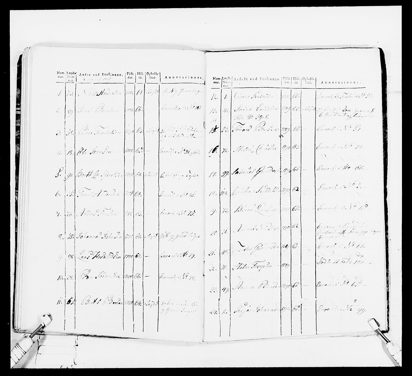 Generalitets- og kommissariatskollegiet, Det kongelige norske kommissariatskollegium, AV/RA-EA-5420/E/Eh/L0113: Vesterlenske nasjonale infanteriregiment, 1812, p. 44