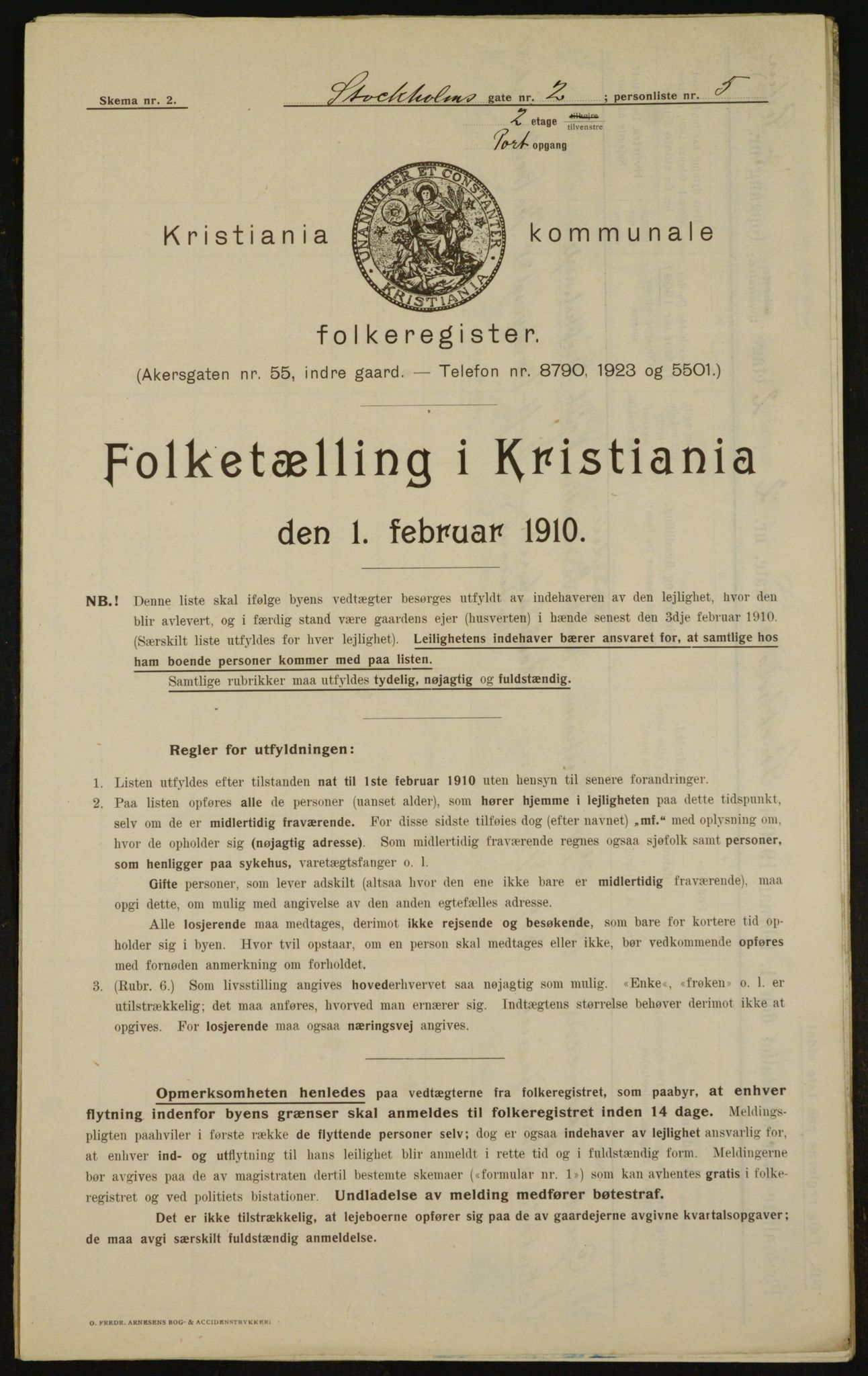 OBA, Municipal Census 1910 for Kristiania, 1910, p. 97247