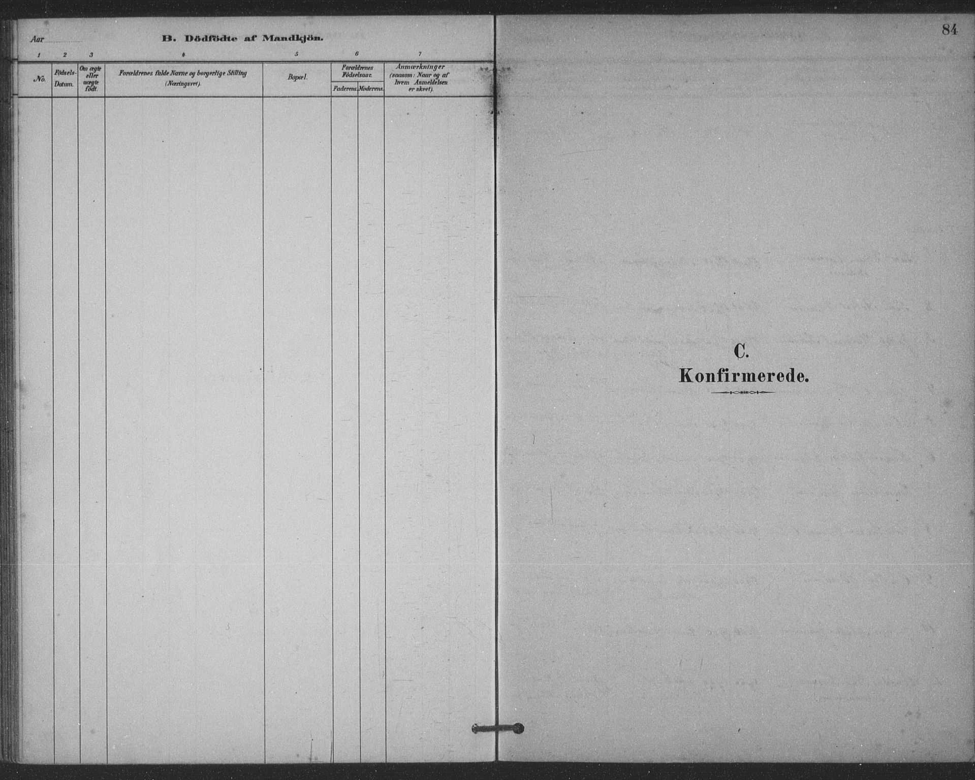 Ministerialprotokoller, klokkerbøker og fødselsregistre - Møre og Romsdal, SAT/A-1454/524/L0356: Parish register (official) no. 524A08, 1880-1899, p. 84