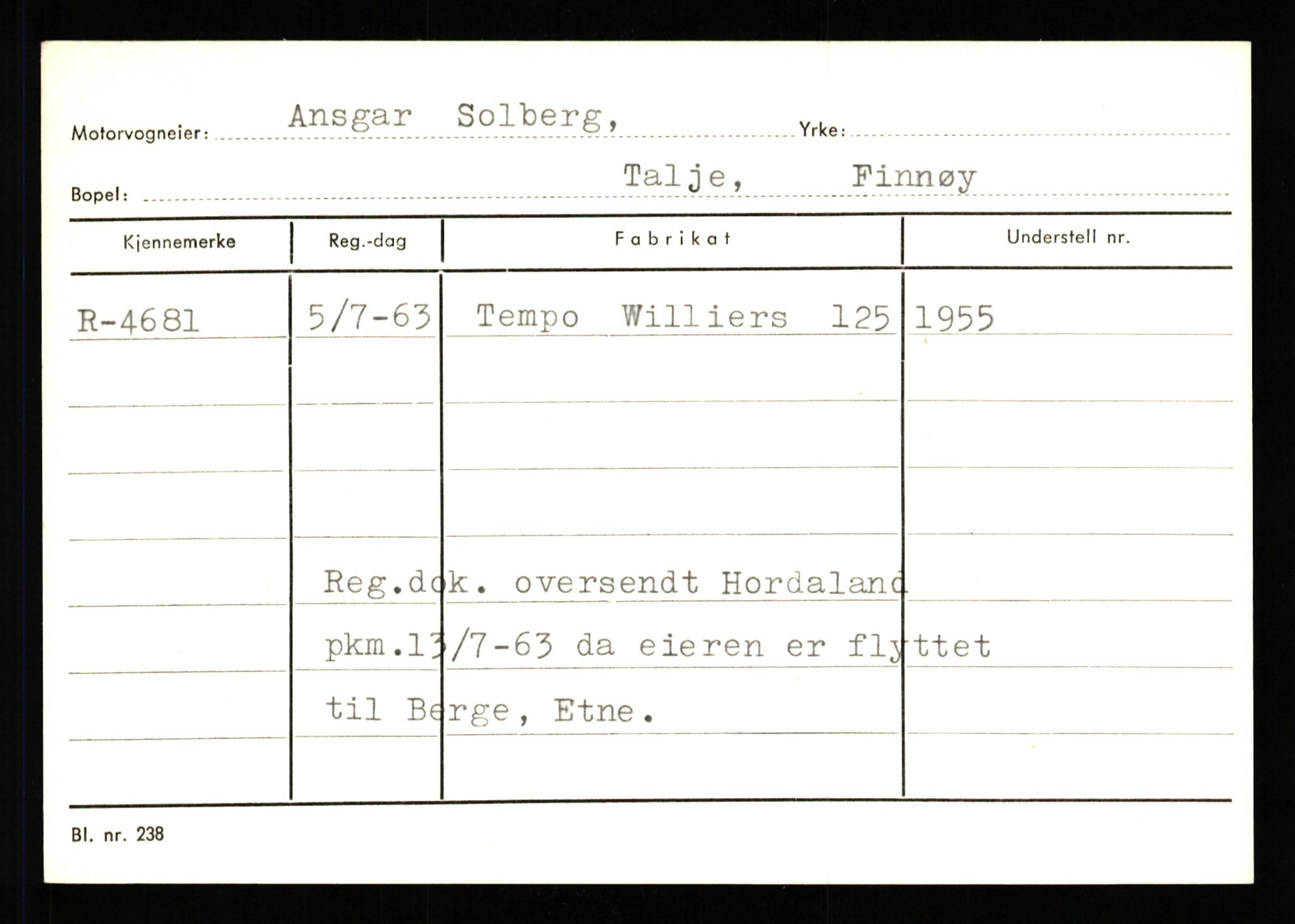 Stavanger trafikkstasjon, AV/SAST-A-101942/0/G/L0001: Registreringsnummer: 0 - 5782, 1930-1971, p. 2825