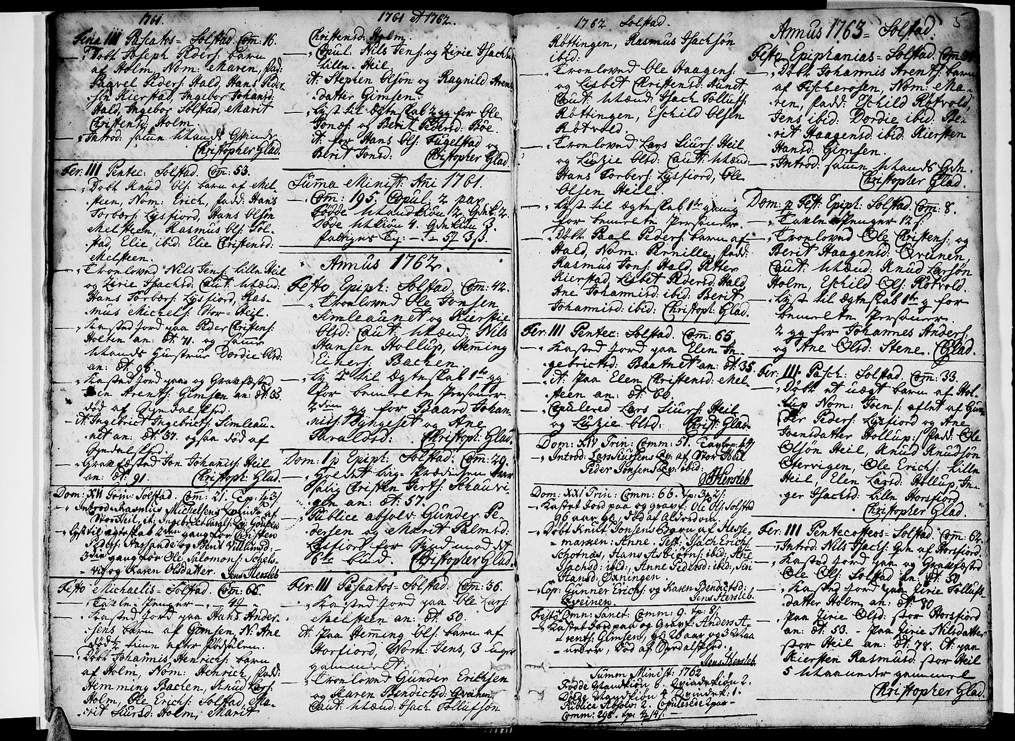 Ministerialprotokoller, klokkerbøker og fødselsregistre - Nordland, AV/SAT-A-1459/811/L0164: Parish register (official) no. 811A02, 1752-1819, p. 5