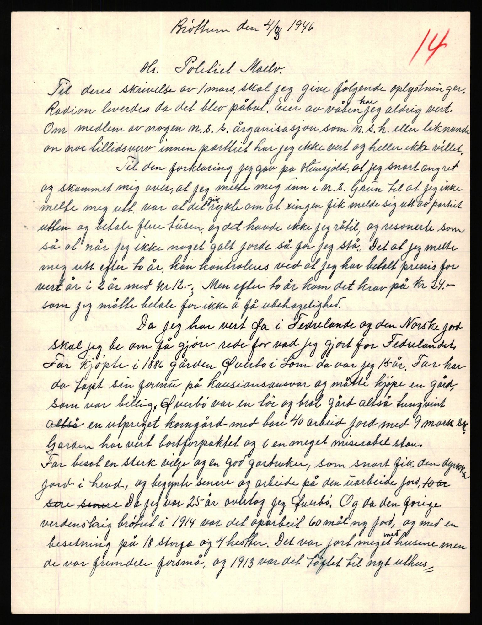 Landssvikarkivet, Hamar politikammer, AV/RA-S-3138-09/D/Dd, 1945-1946, p. 24