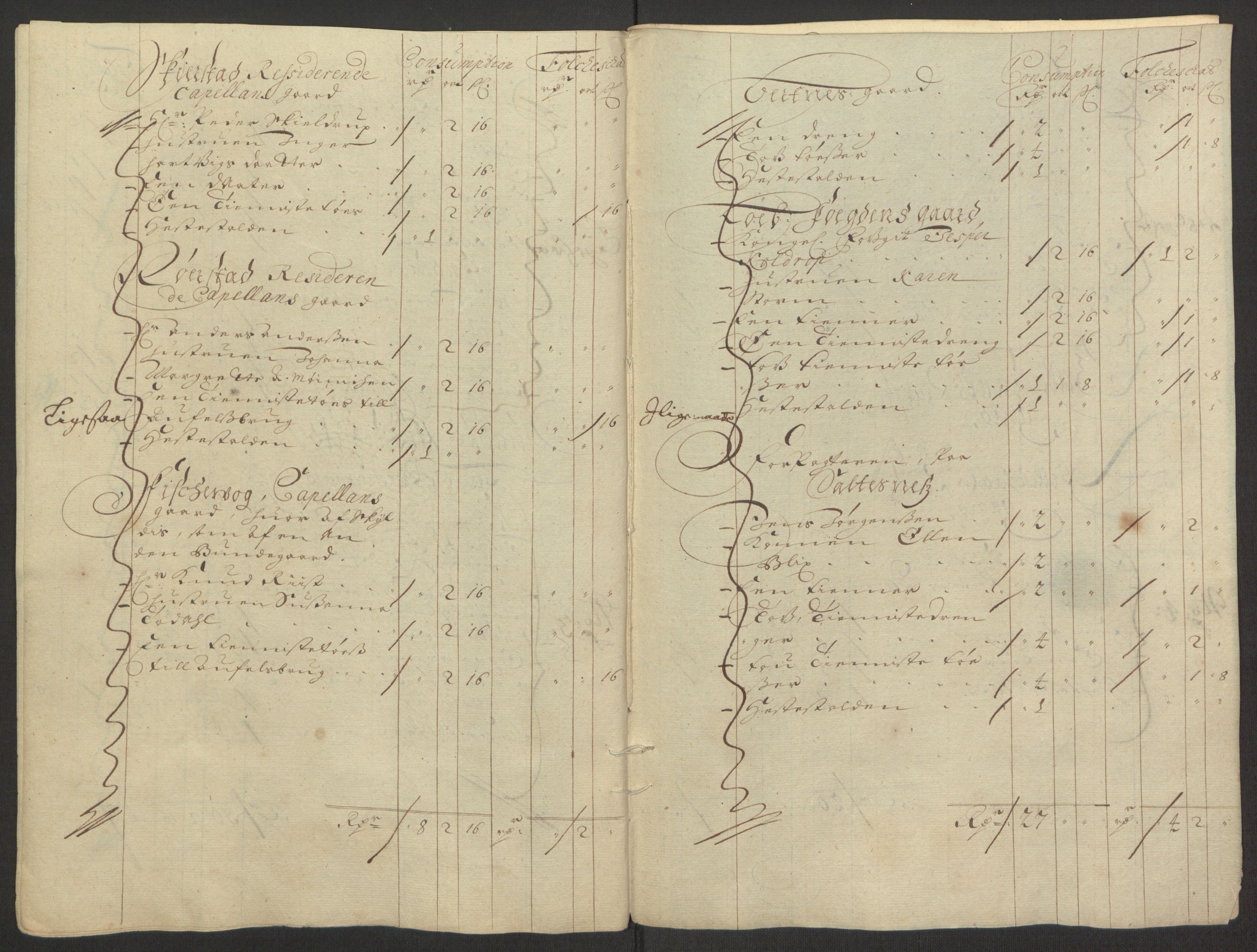 Rentekammeret inntil 1814, Reviderte regnskaper, Fogderegnskap, AV/RA-EA-4092/R66/L4578: Fogderegnskap Salten, 1694-1696, p. 60