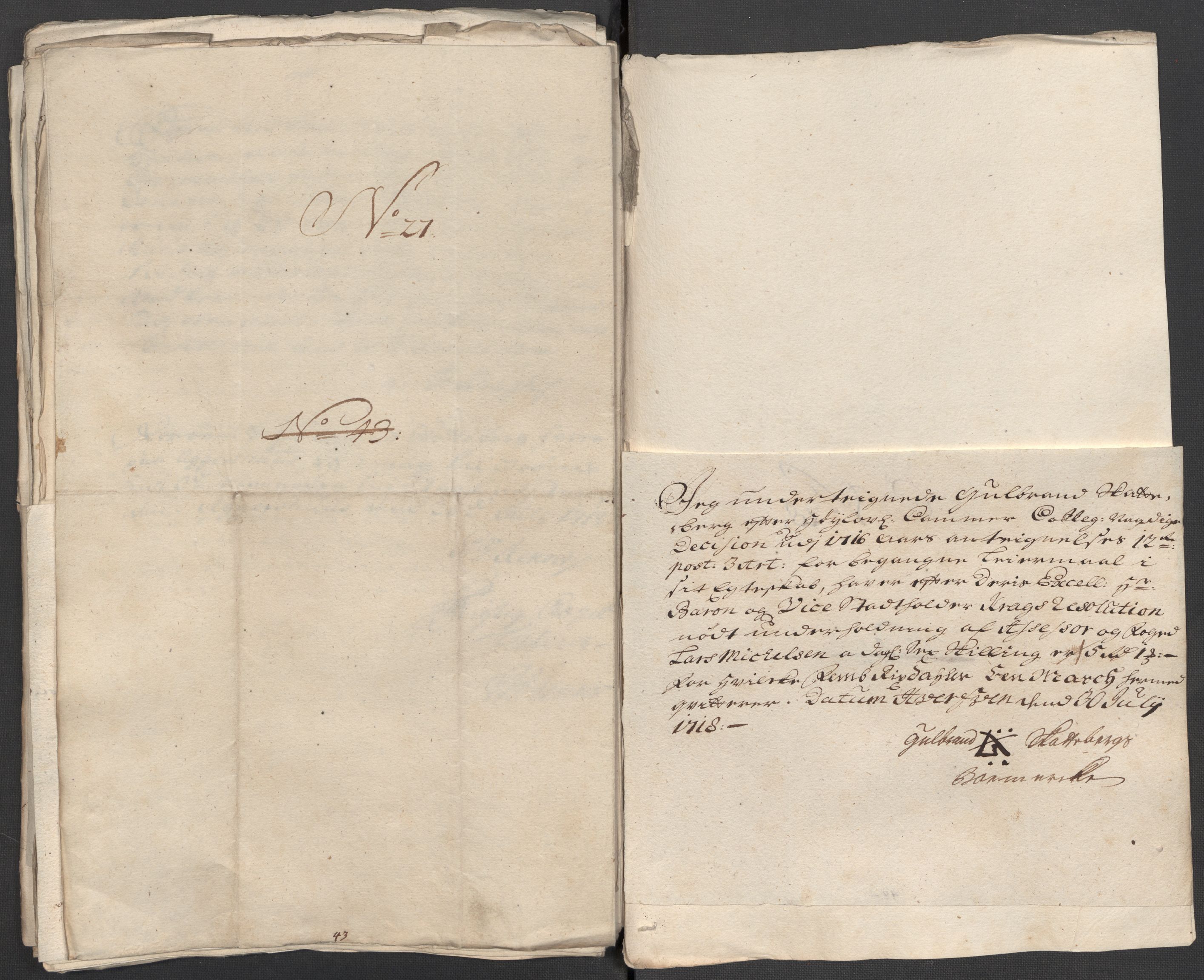 Rentekammeret inntil 1814, Reviderte regnskaper, Fogderegnskap, AV/RA-EA-4092/R23/L1476: Fogderegnskap Ringerike og Hallingdal, 1718, p. 192