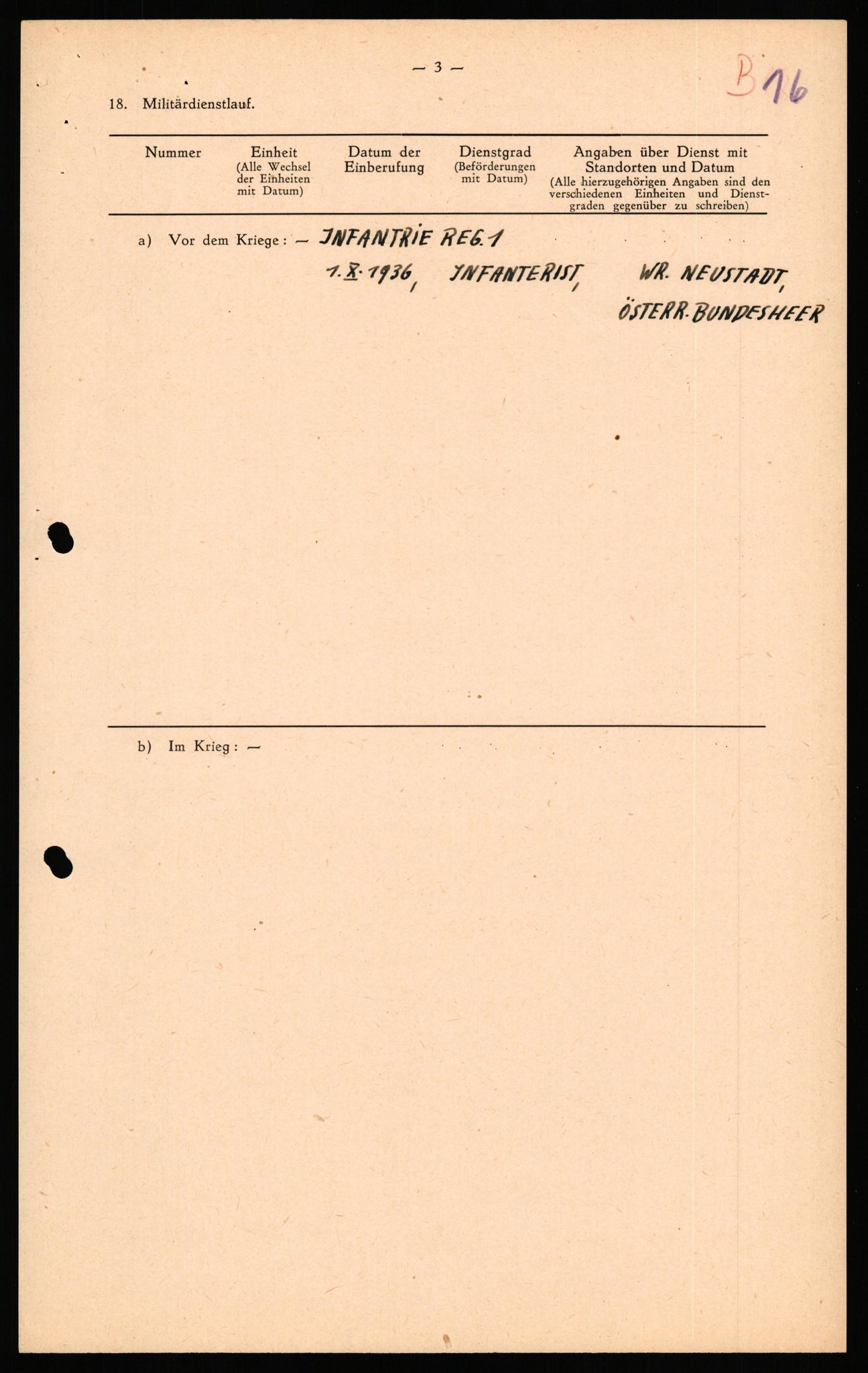 Forsvaret, Forsvarets overkommando II, AV/RA-RAFA-3915/D/Db/L0038: CI Questionaires. Tyske okkupasjonsstyrker i Norge. Østerrikere., 1945-1946, p. 126