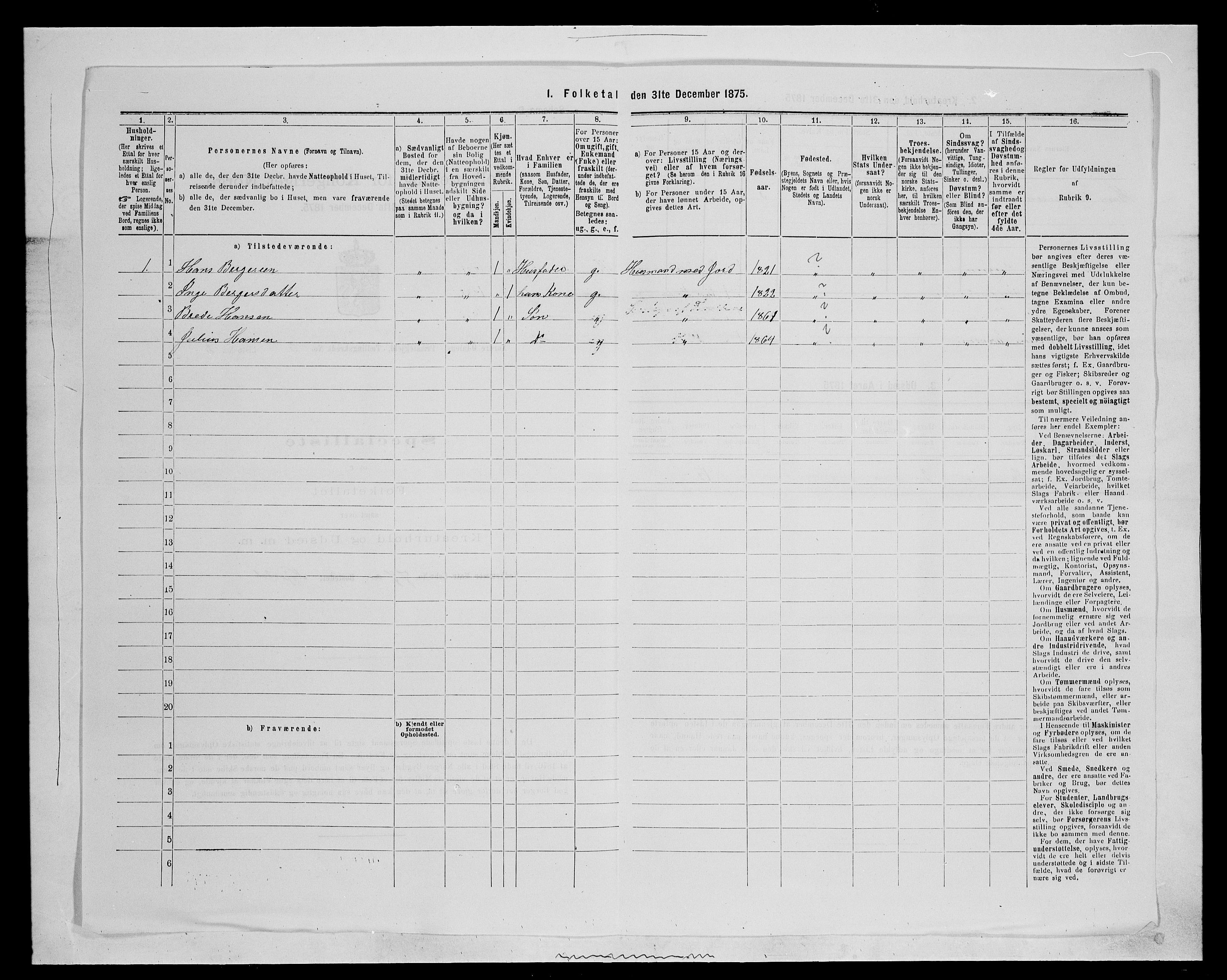 SAH, 1875 census for 0418P Nord-Odal, 1875, p. 374