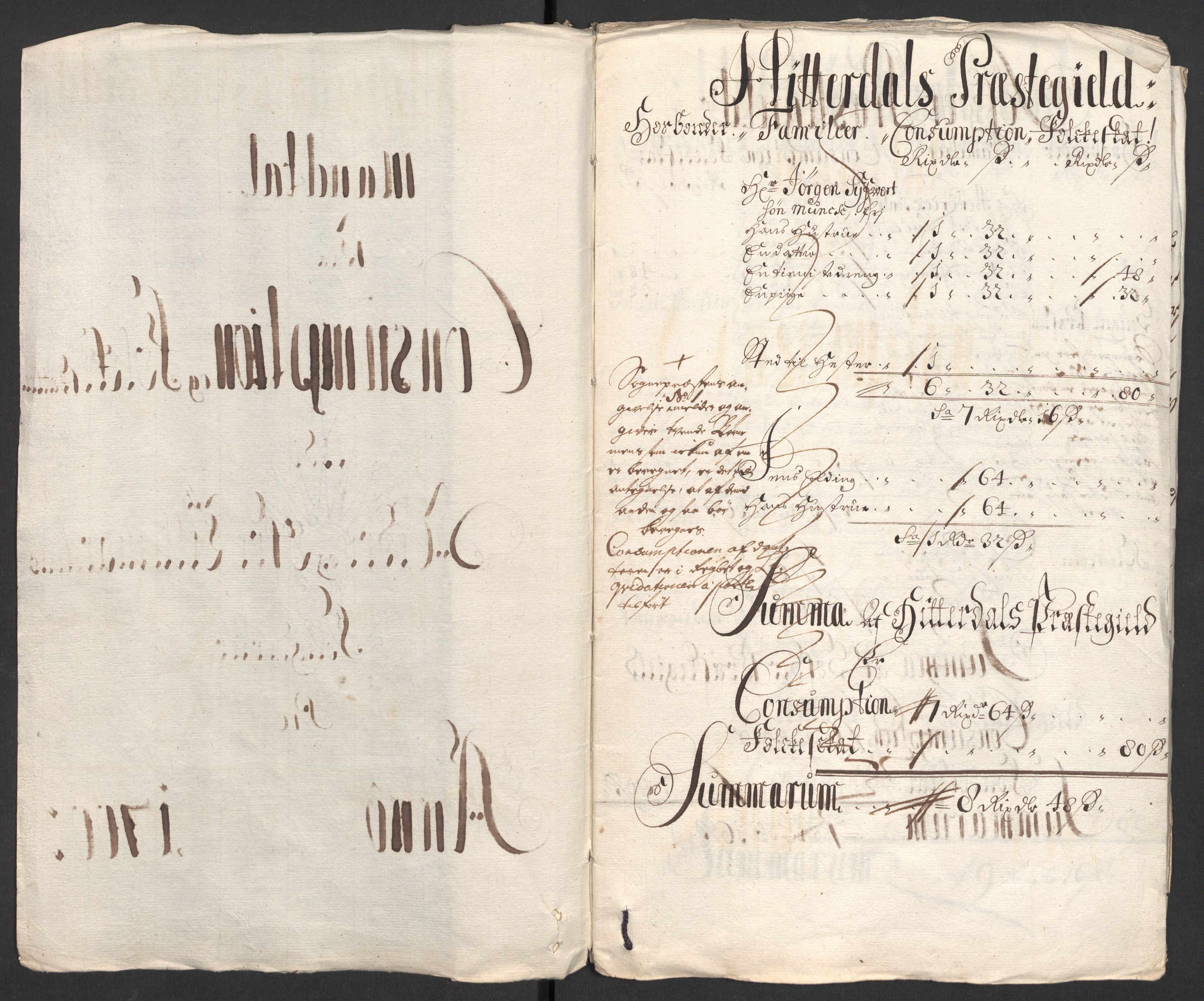 Rentekammeret inntil 1814, Reviderte regnskaper, Fogderegnskap, AV/RA-EA-4092/R36/L2104: Fogderegnskap Øvre og Nedre Telemark og Bamble, 1700, p. 14