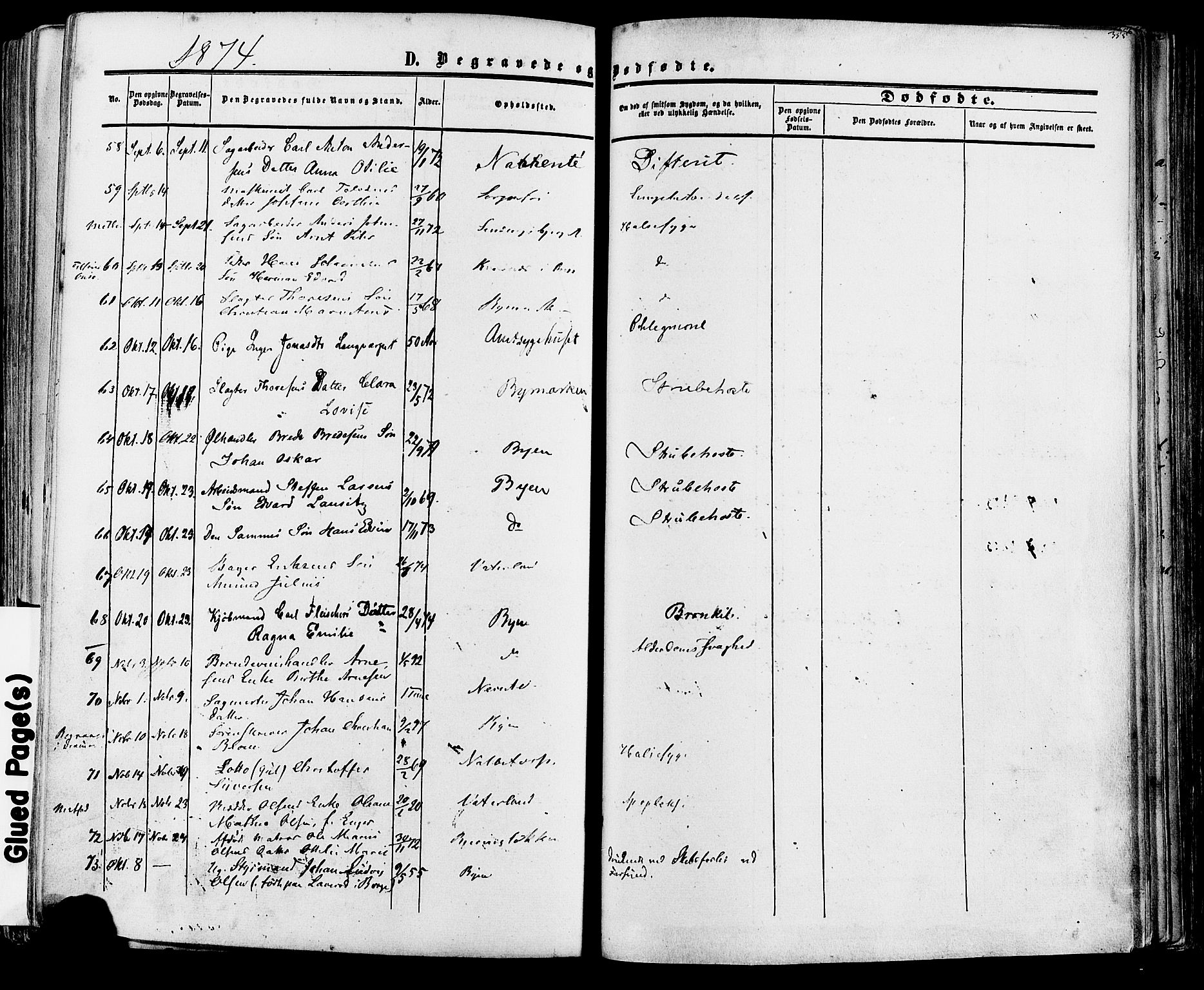 Fredrikstad prestekontor Kirkebøker, AV/SAO-A-11082/F/Fa/L0006: Parish register (official) no. 6, 1857-1878, p. 355