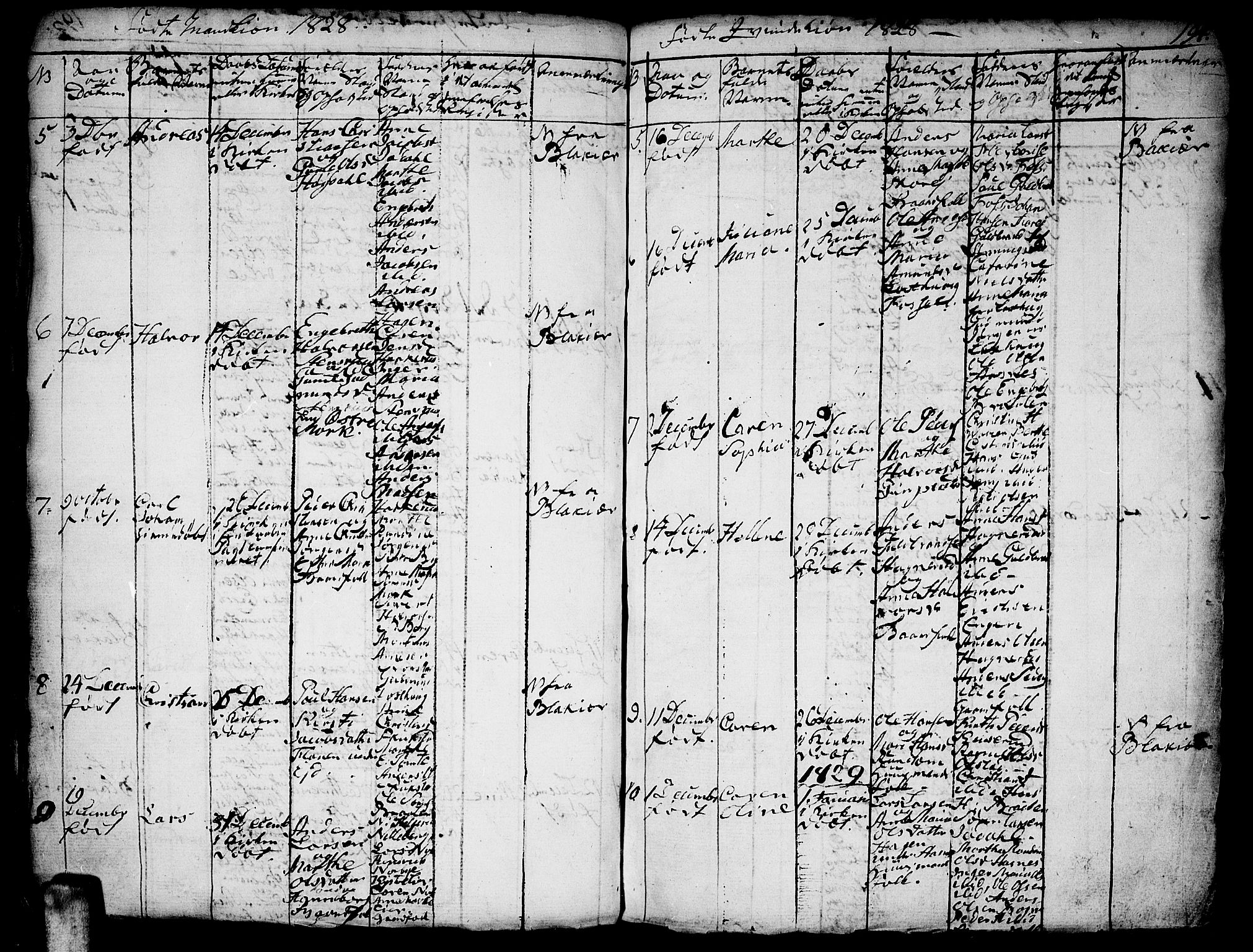 Aurskog prestekontor Kirkebøker, SAO/A-10304a/F/Fa/L0005: Parish register (official) no. I 5, 1814-1829, p. 194