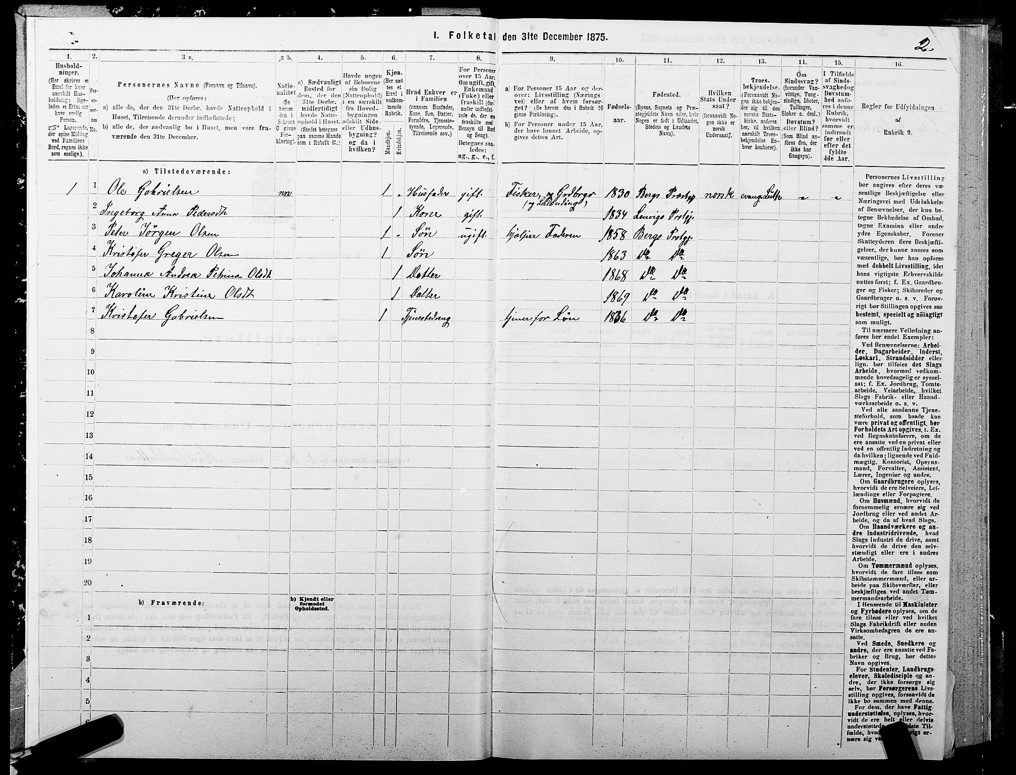 SATØ, 1875 census for 1929P Berg, 1875, p. 1002