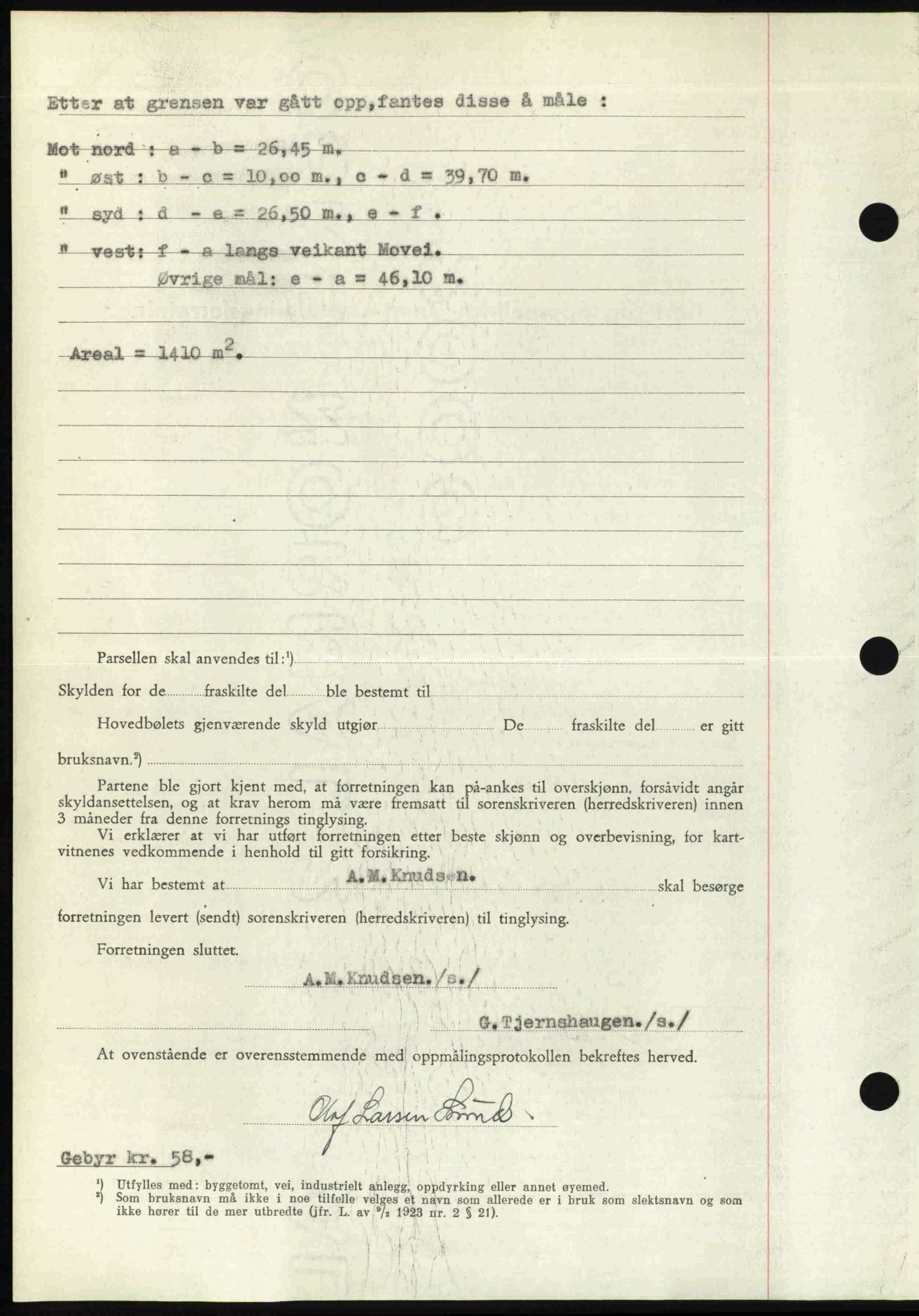 Follo sorenskriveri, AV/SAO-A-10274/G/Ga/Gaa/L0085: Mortgage book no. I 85, 1948-1948, Diary no: : 3960/1948