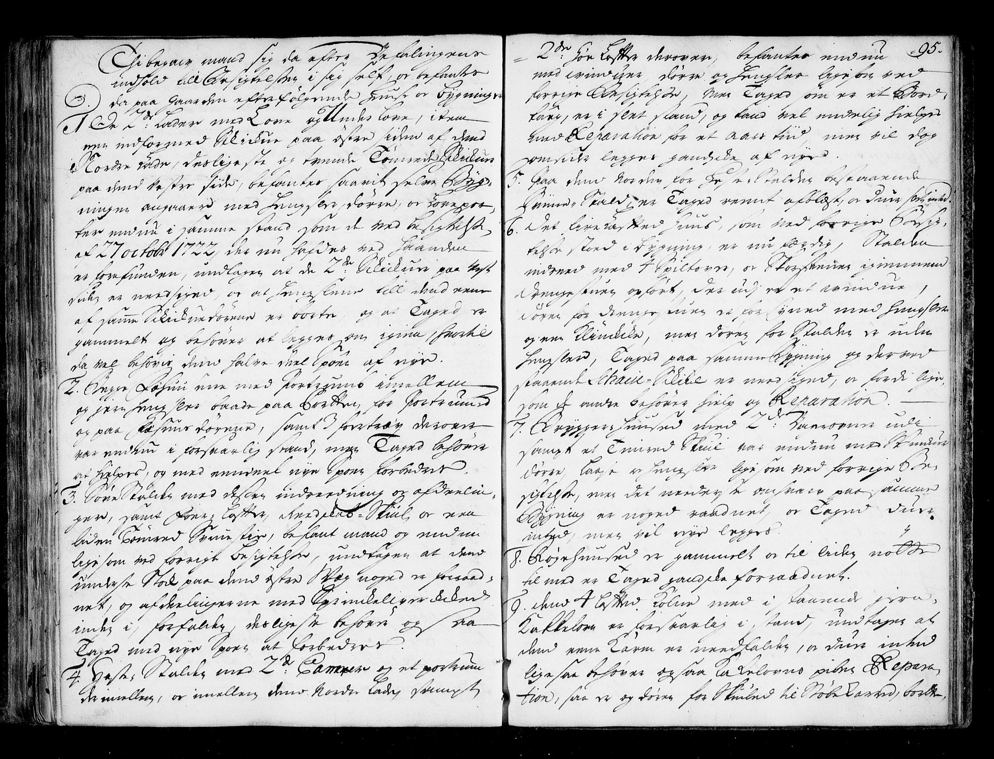 Numedal og Sandsvær sorenskriveri, AV/SAKO-A-128/F/Fa/Faa/L0056: Tingbøker, 1726, p. 94b-95a