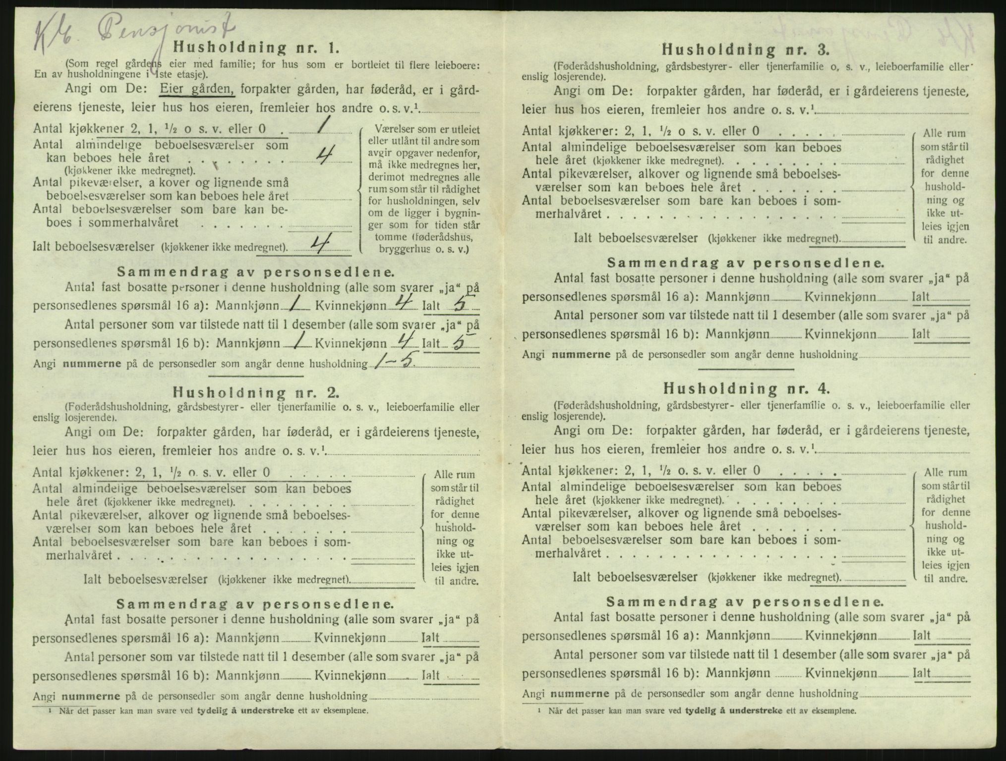 SAKO, 1920 census for Brunlanes, 1920, p. 1792