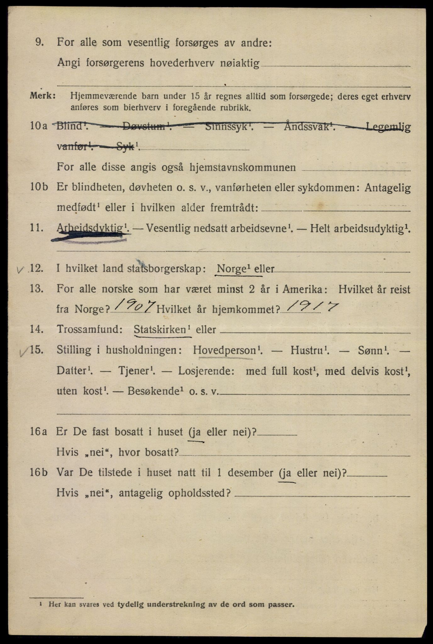 SAO, 1920 census for Kristiania, 1920, p. 200580