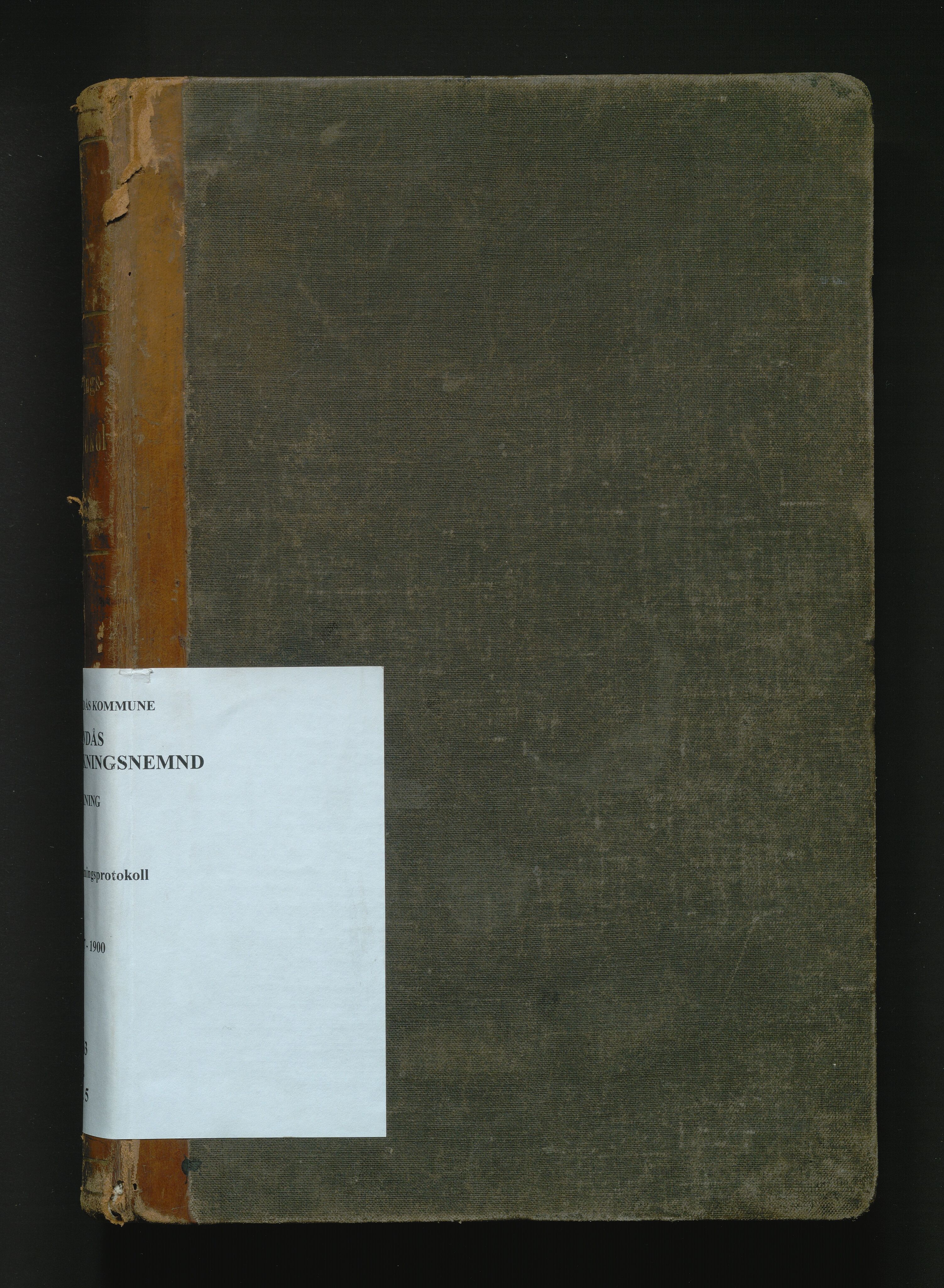 Lindås kommune. Likningsnemnda, IKAH/1263-142/F/Fa/L0005: Likningsprotokollar for herads-, kyrkje-, skule- og fattigskatt, 1897-1900