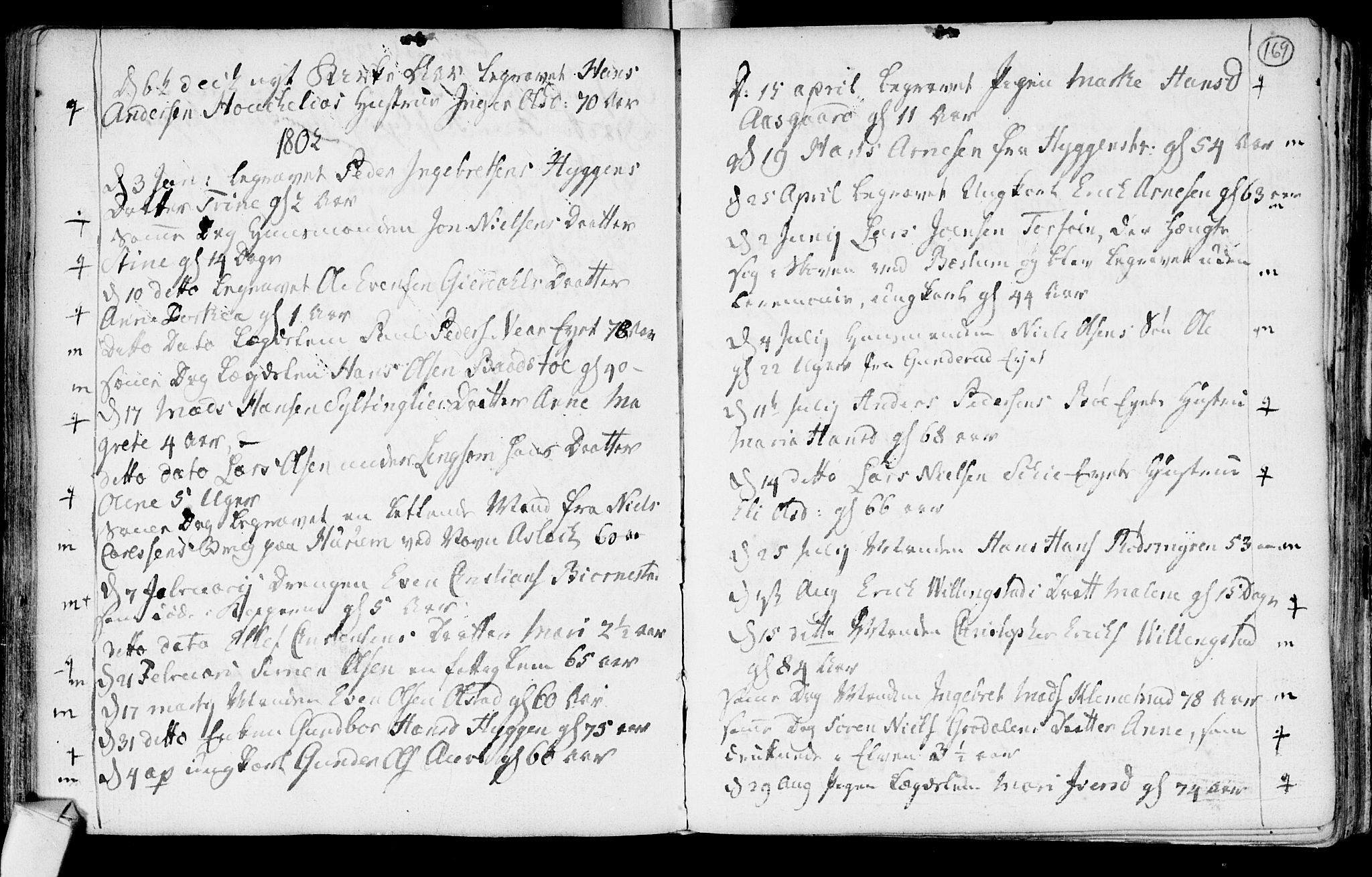 Røyken kirkebøker, SAKO/A-241/F/Fa/L0003: Parish register (official) no. 3, 1782-1813, p. 169