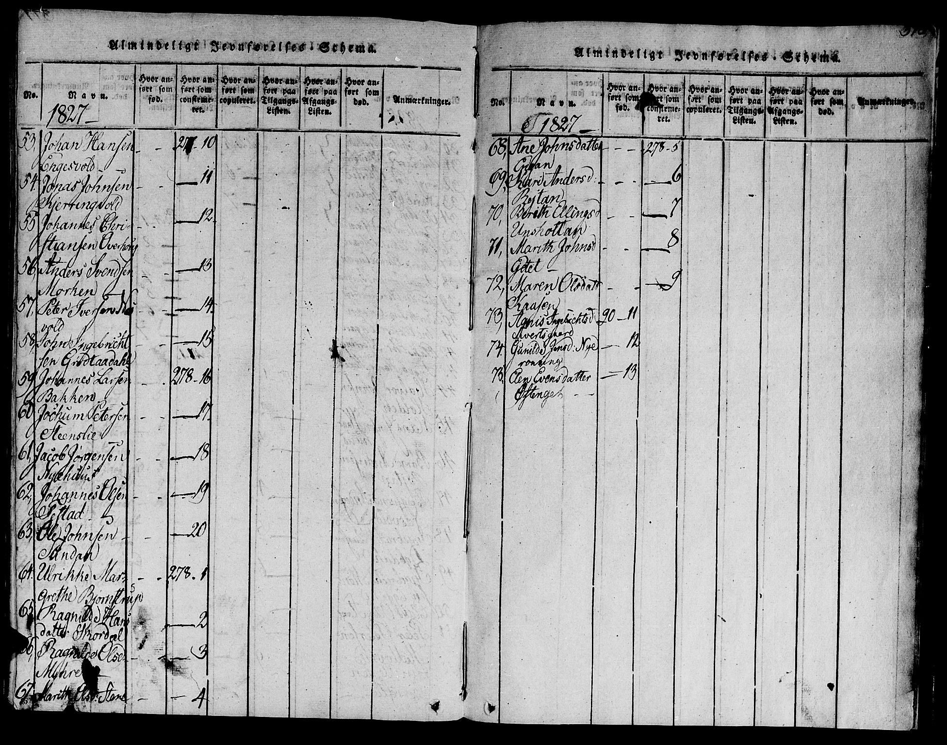 Ministerialprotokoller, klokkerbøker og fødselsregistre - Sør-Trøndelag, AV/SAT-A-1456/685/L0956: Parish register (official) no. 685A03 /3, 1817-1829, p. 378