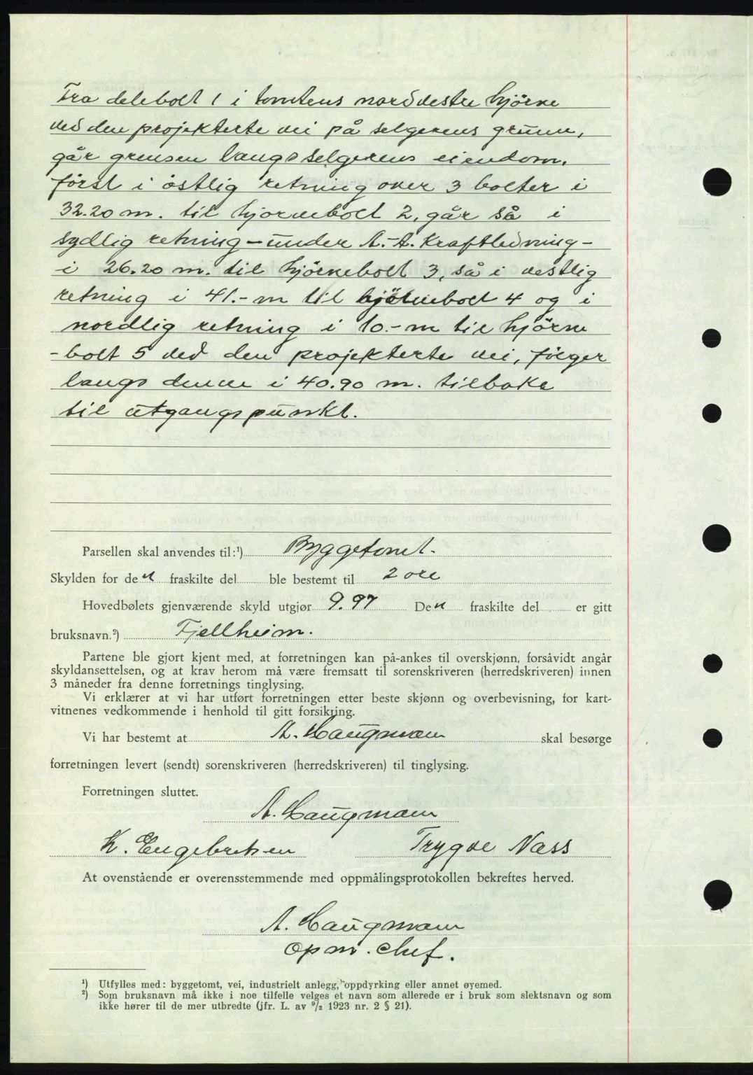 Nedenes sorenskriveri, AV/SAK-1221-0006/G/Gb/Gba/L0055: Mortgage book no. A7, 1946-1946, Diary no: : 679/1946