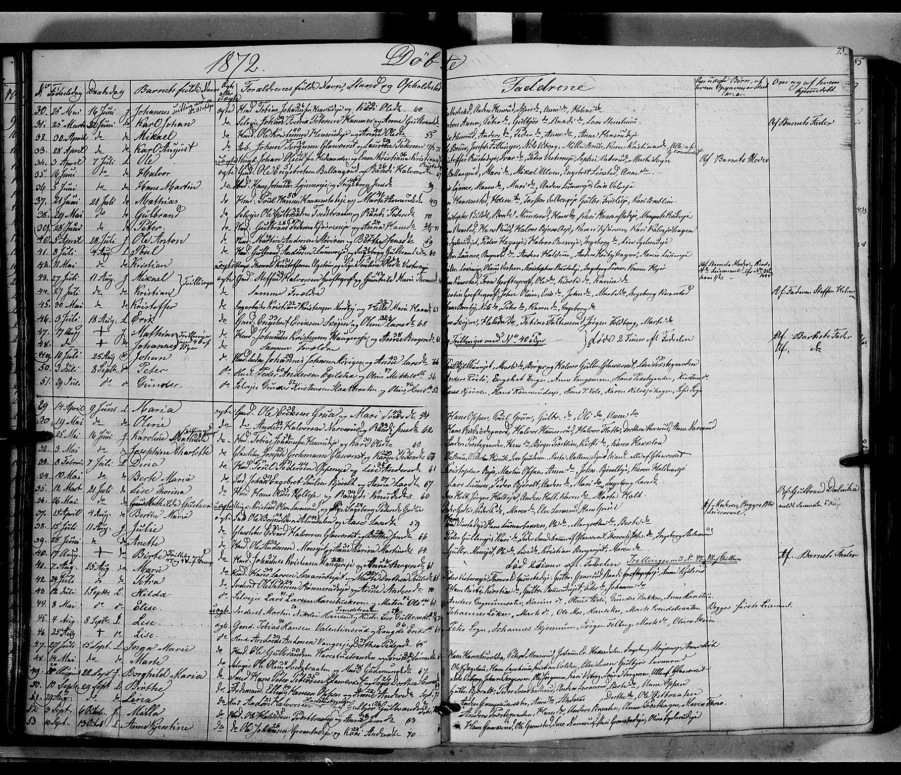 Jevnaker prestekontor, AV/SAH-PREST-116/H/Ha/Haa/L0007: Parish register (official) no. 7, 1858-1876, p. 73