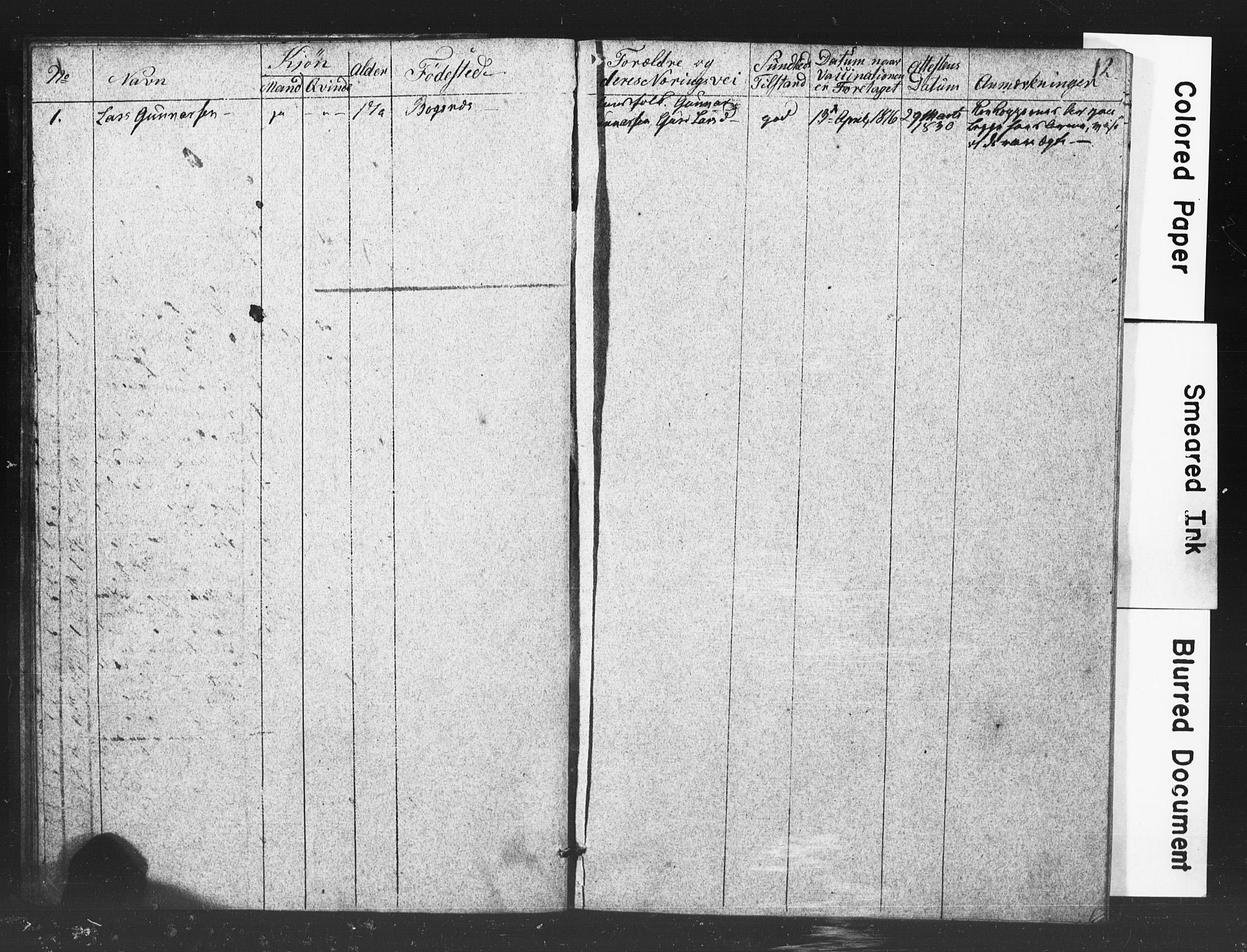 Kvinnherad sokneprestembete, SAB/A-76401/H/Haa: Parish register (official) no. A 11, 1813-1828, p. 12