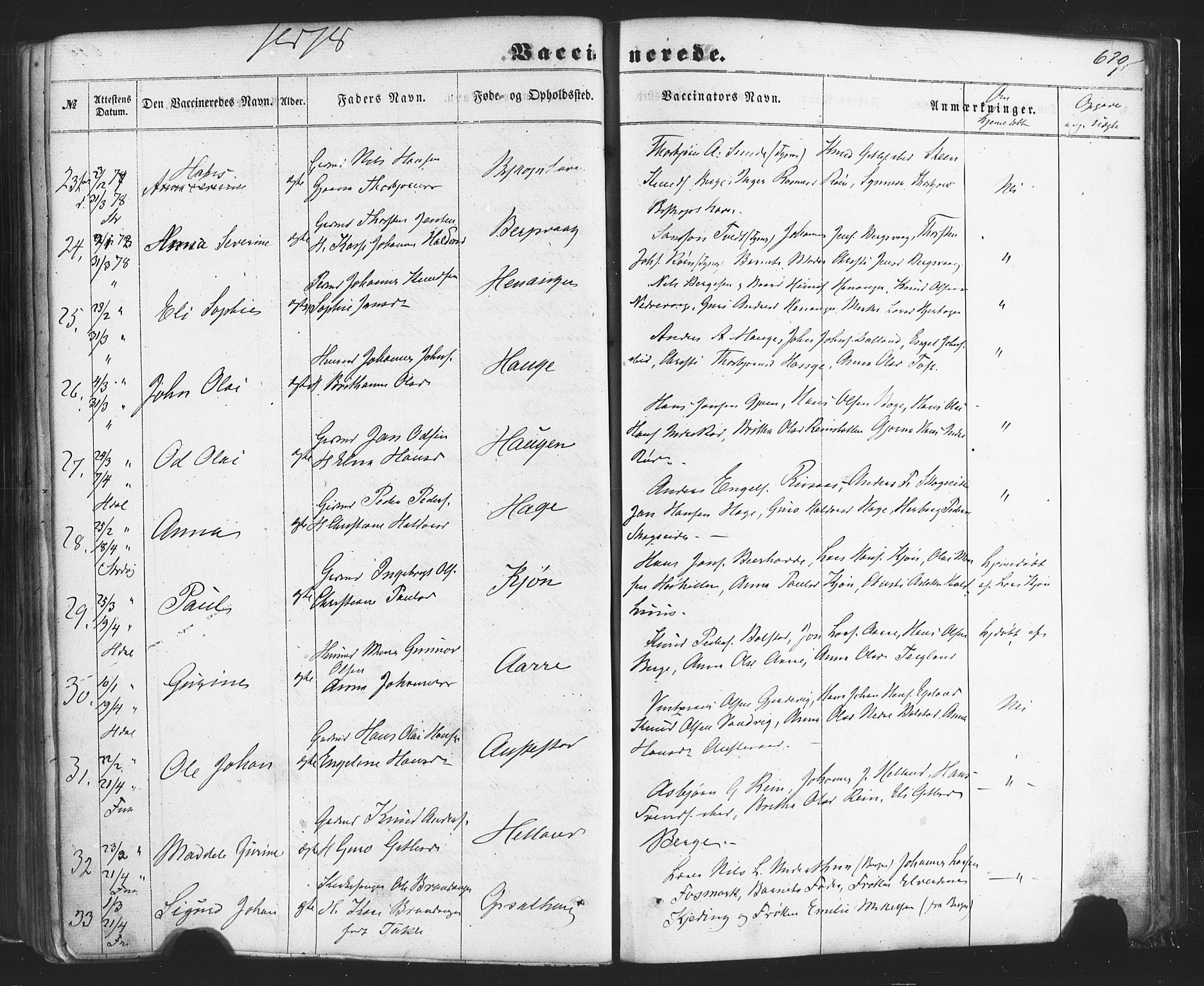 Fusa sokneprestembete, AV/SAB-A-75401/H/Haa: Parish register (official) no. A 1II, 1855-1879, p. 619