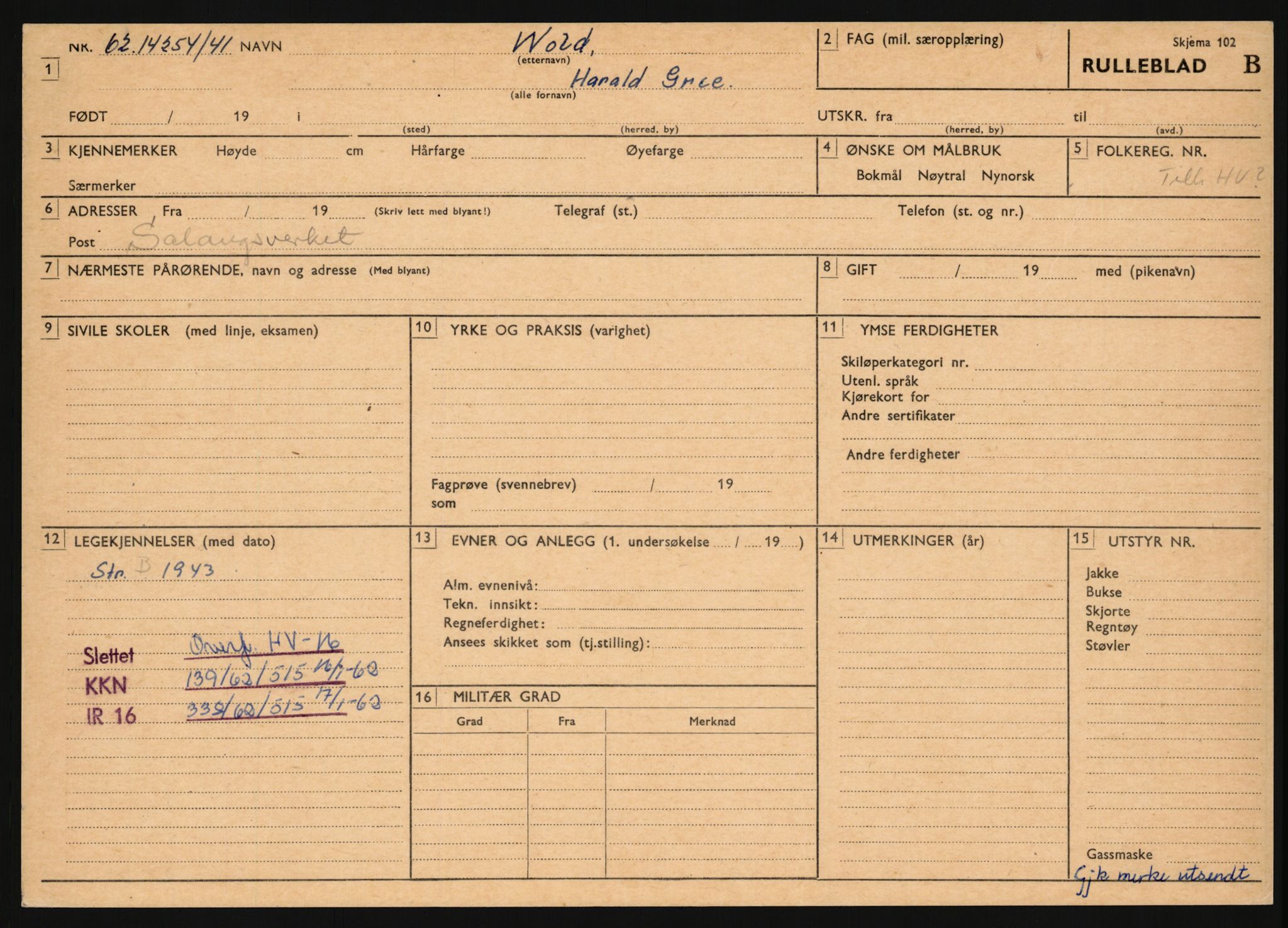 Forsvaret, Troms infanteriregiment nr. 16, AV/RA-RAFA-3146/P/Pa/L0024/0002: Rulleblad / Rulleblad for regimentets menige mannskaper, årsklasse 1941, 1941, p. 508