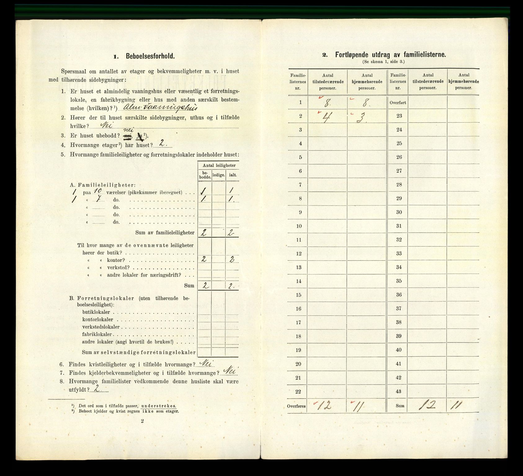 RA, 1910 census for Kristiansand, 1910, p. 6783