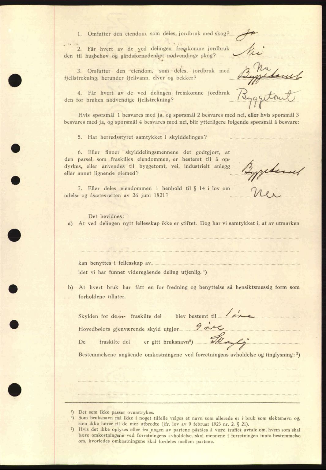 Romsdal sorenskriveri, AV/SAT-A-4149/1/2/2C: Mortgage book no. A1, 1936-1936, Diary no: : 1638/1936