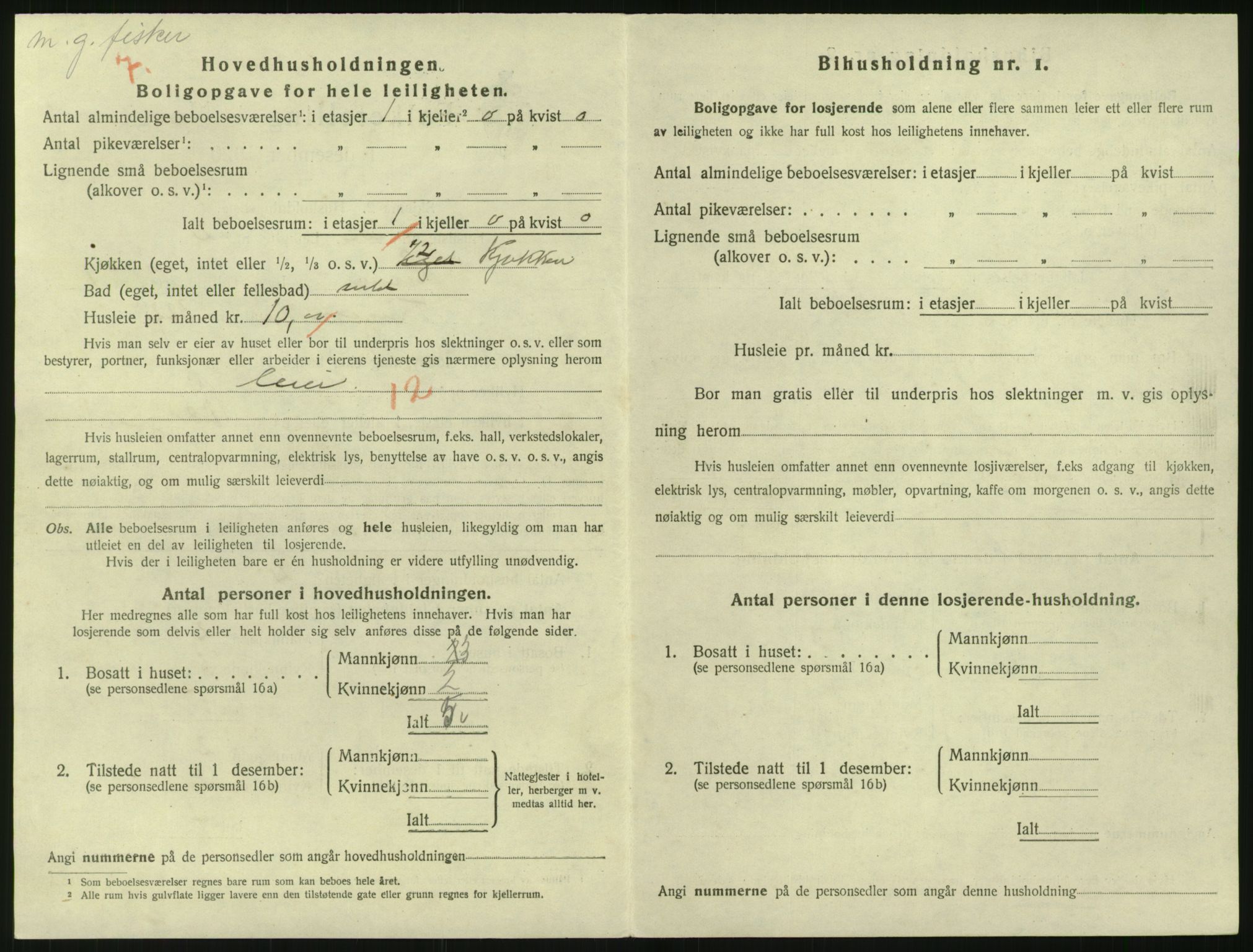 SAK, 1920 census for Risør, 1920, p. 1844