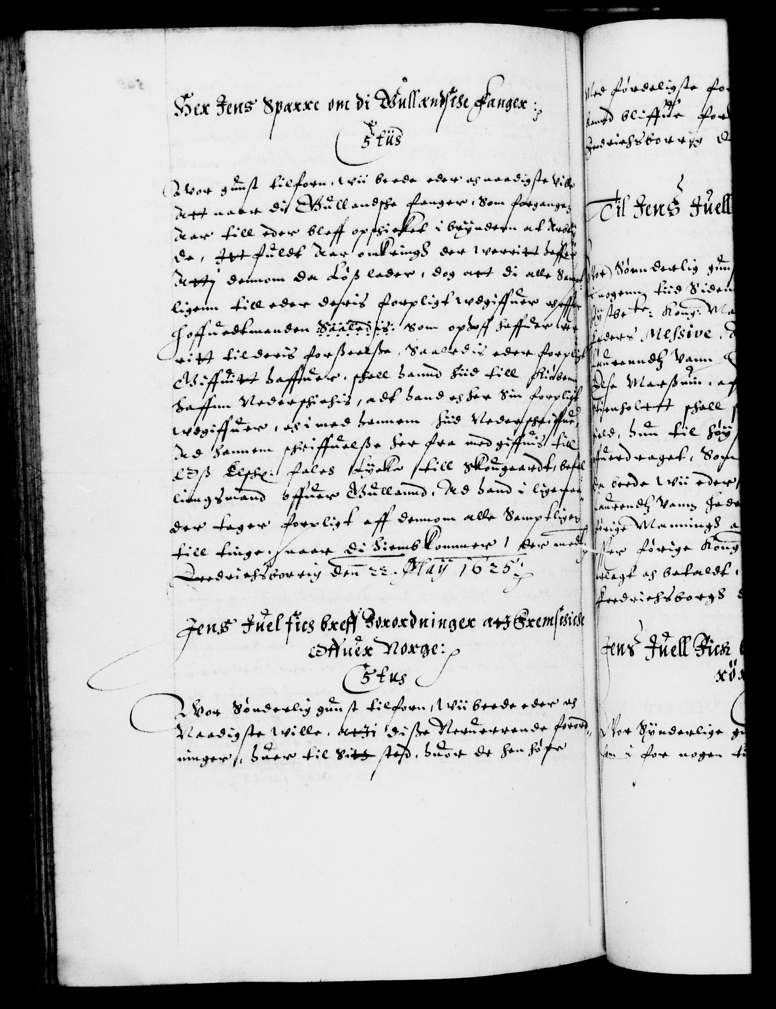 Danske Kanselli 1572-1799, AV/RA-EA-3023/F/Fc/Fca/Fcab/L0004: Norske tegnelser (mikrofilm), 1617-1627, p. 508b