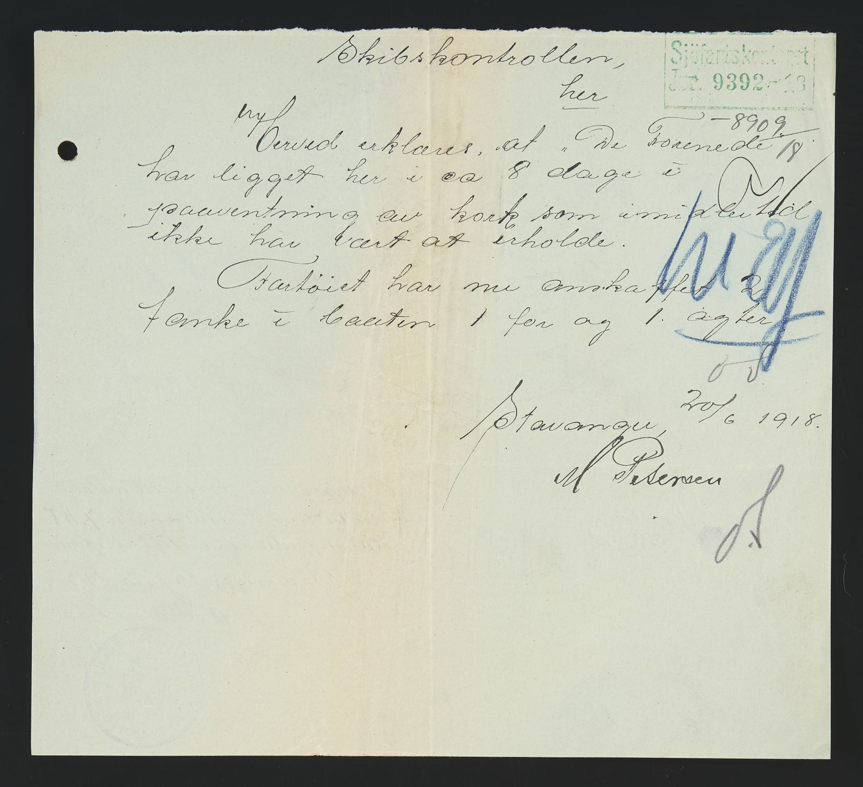 Sjøfartsdirektoratet med forløpere, skipsmapper slettede skip, AV/RA-S-4998/F/Fa/L0235: --, 1847-1930, p. 460